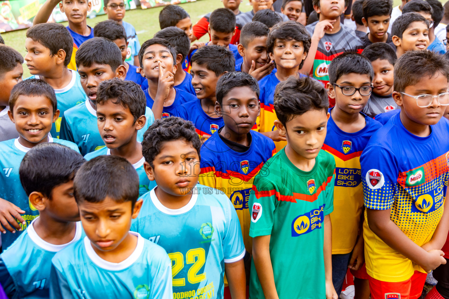 Day 4 of MILO Academy Championship 2024 - U12 was held at Henveiru Grounds in Male', Maldives on Sunday, 7th July 2024. Photos: Nausham Waheed / images.mv