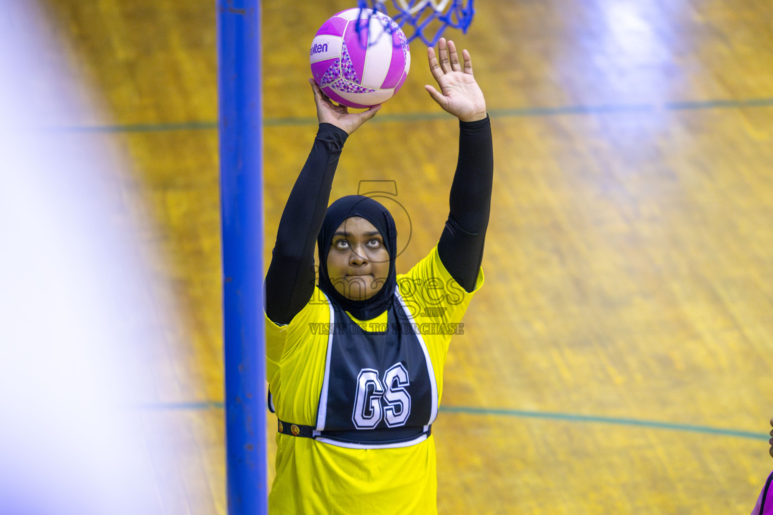 KYRC vs Xenith SC in Day 6 of 24th Milo Netball Association Championship held in Social Center at Male', Maldives on Saturday, 6th September 2025. Photos: Yasna Ahmed / images.mv