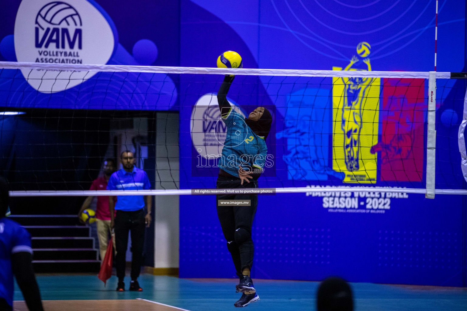 Volleyball Association Cup 2022-Women's Division-Match Day 3 was held in Male', Maldives on Thursday, 26th May 2022 Photos By: Ismail Thoriq / images.mv