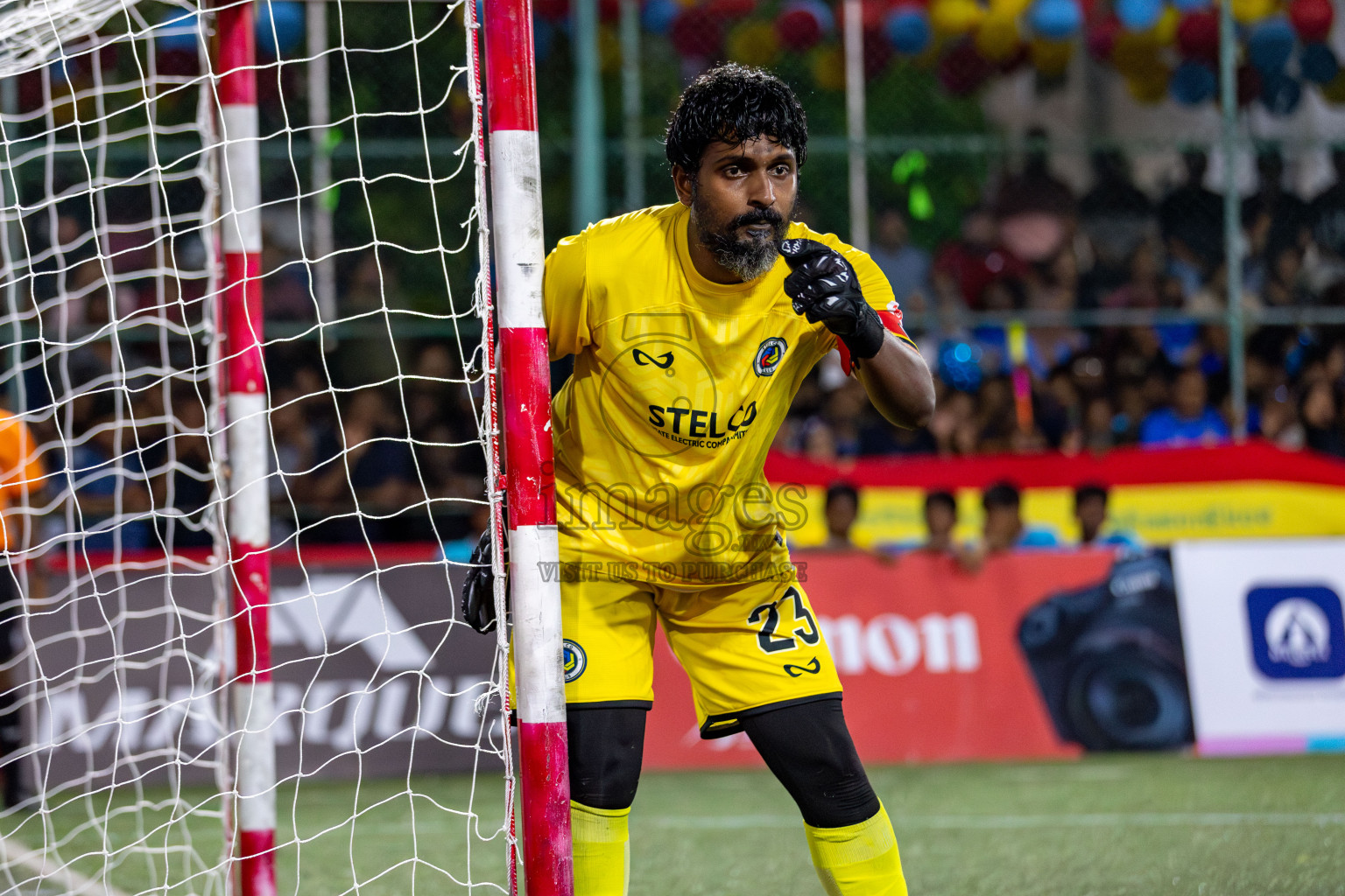 WAMCO vs STELCO RC in the Semi Finals of Club Maldives Cup 2024 held in Rehendi Futsal Ground, Hulhumale', Maldives on Monday, 14th October 2024. Photos: Hassan Simah / images.mv