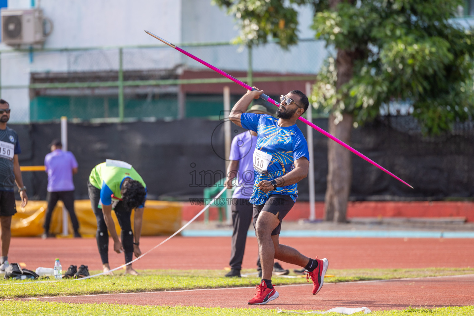 Day 1 of 33rd National Athletics Championship was held in Ekuveni Track at Male', Maldives on Thursday, 5th September 2024. Photos: Shuu Abdul Sattar / images.mv