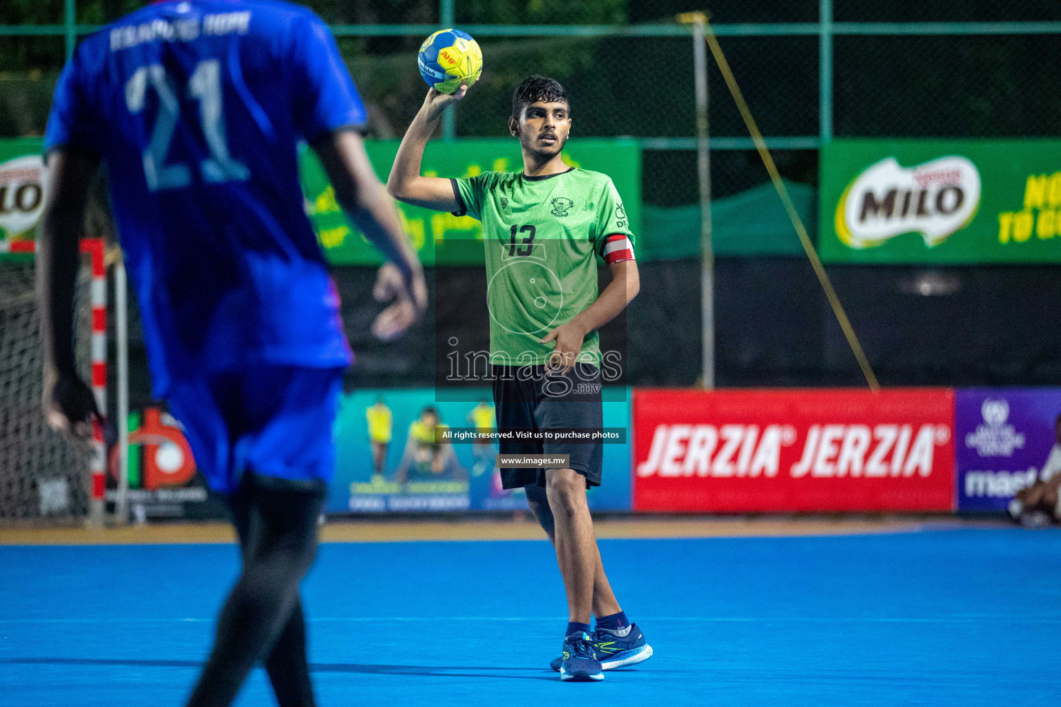 Day 7 of 6th MILO Handball Maldives Championship 2023, held in Handball ground, Male', Maldives on Friday, 26th May 2023 Photos: Nausham Waheed/ Images.mv