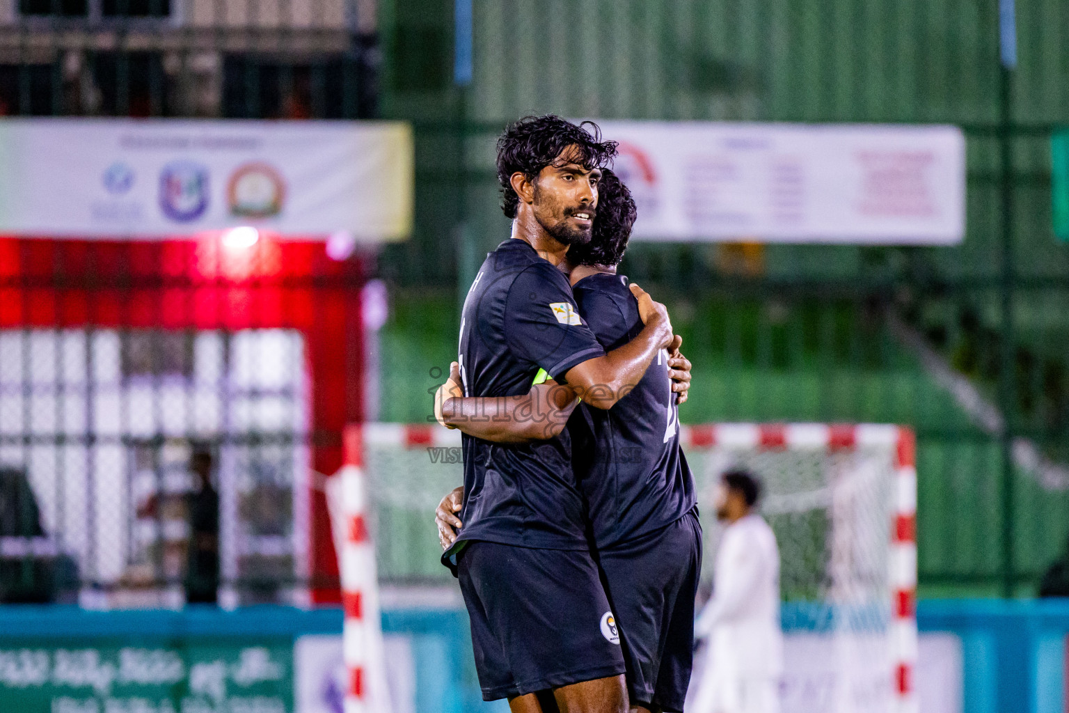 Much Black vs Raiymandhoo FC in Day 3 of Laamehi Dhiggaru Ekuveri Futsal Challenge 2024 was held on Sunday, 28th July 2024, at Dhiggaru Futsal Ground, Dhiggaru, Maldives Photos: Nausham Waheed / images.mv