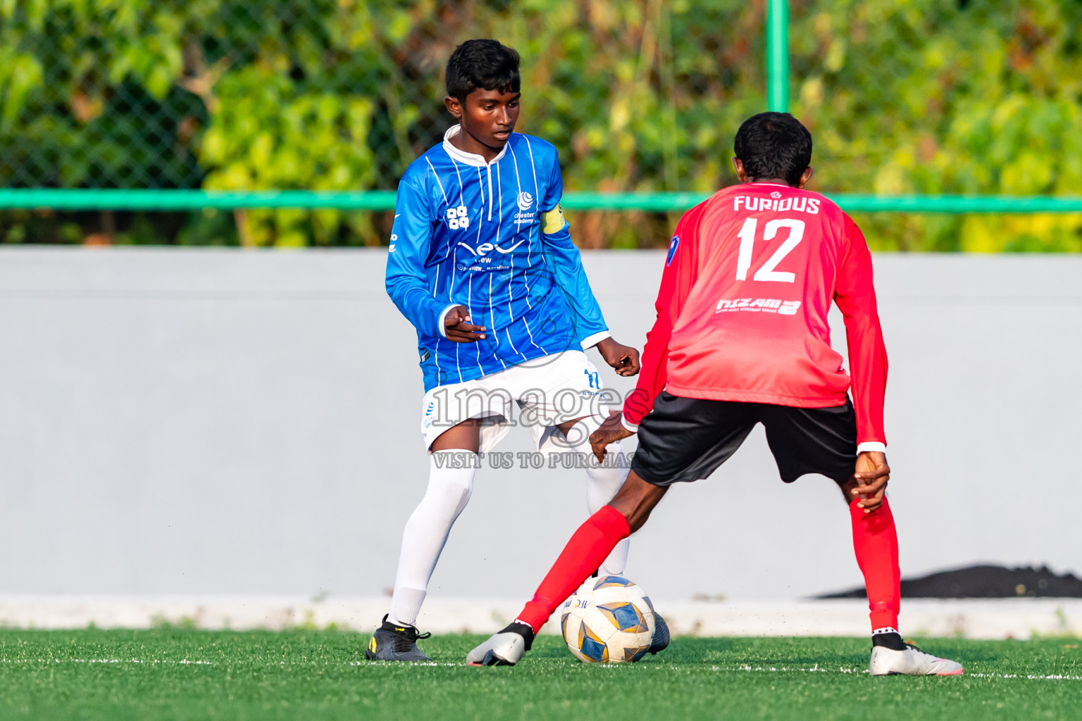 Furious FC vs Chester Academy from Manadhoo Council Cup 2024 in N Manadhoo Maldives on Thursday, 22nd February 2023. Photos: Nausham Waheed / images.mv