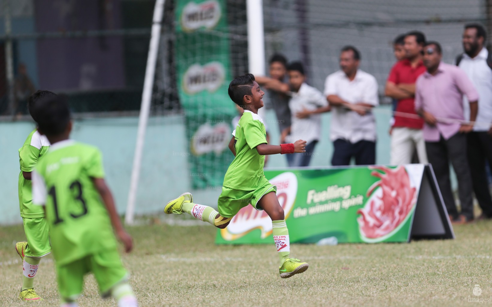 Day 3 of Milo Kids Football Fiesta in Male', Maldives, Friday, February 17, 2017.(Images.mv Photo/ Hussain Sinan).