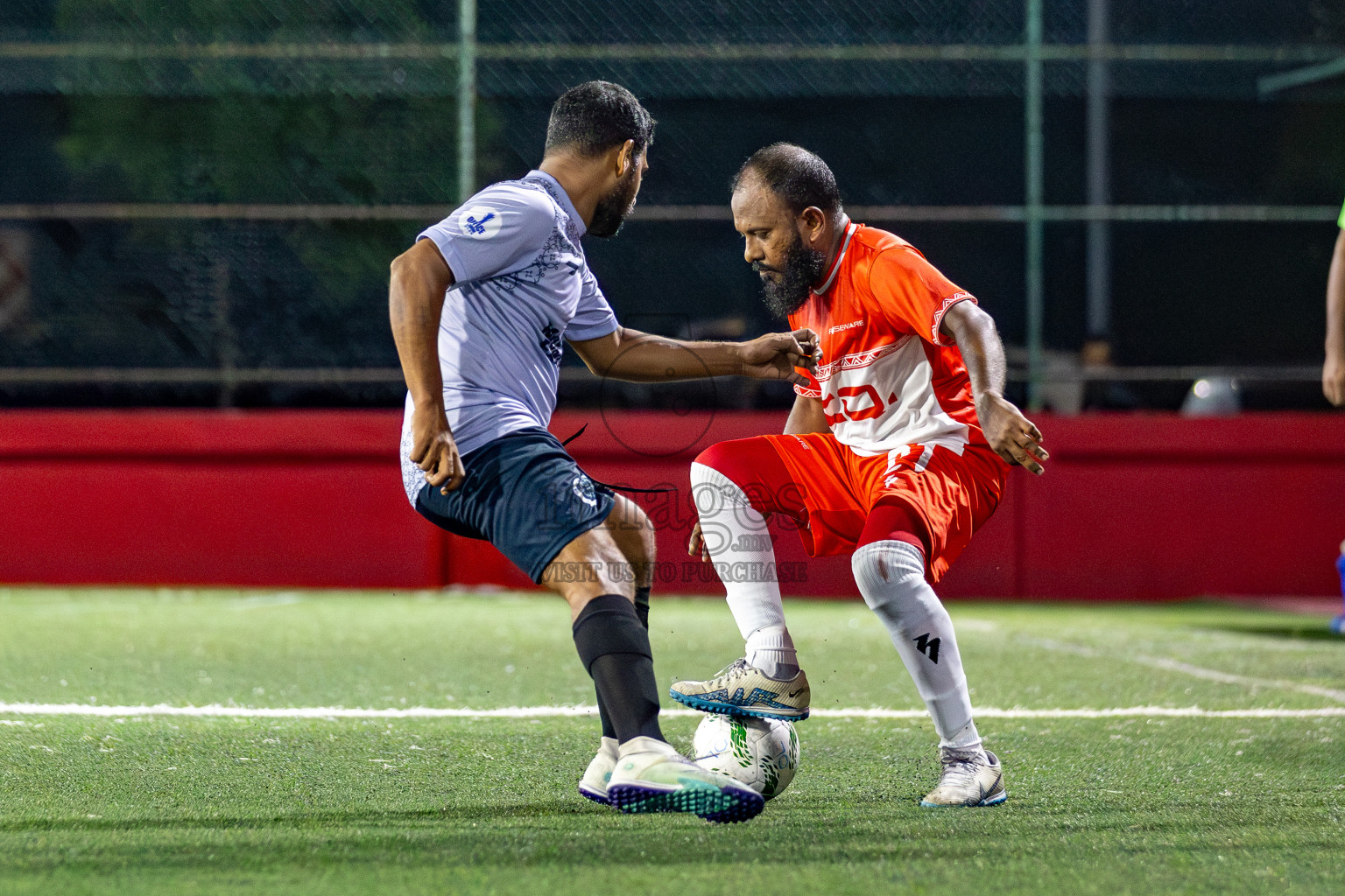Roseware vs Trade Club in Day 11 of Office League 2025 was held on Saturday, 26th April 2025 in Hulhumale', Maldives. Photos: Mohamed Mahfooz Moosa / images.mv