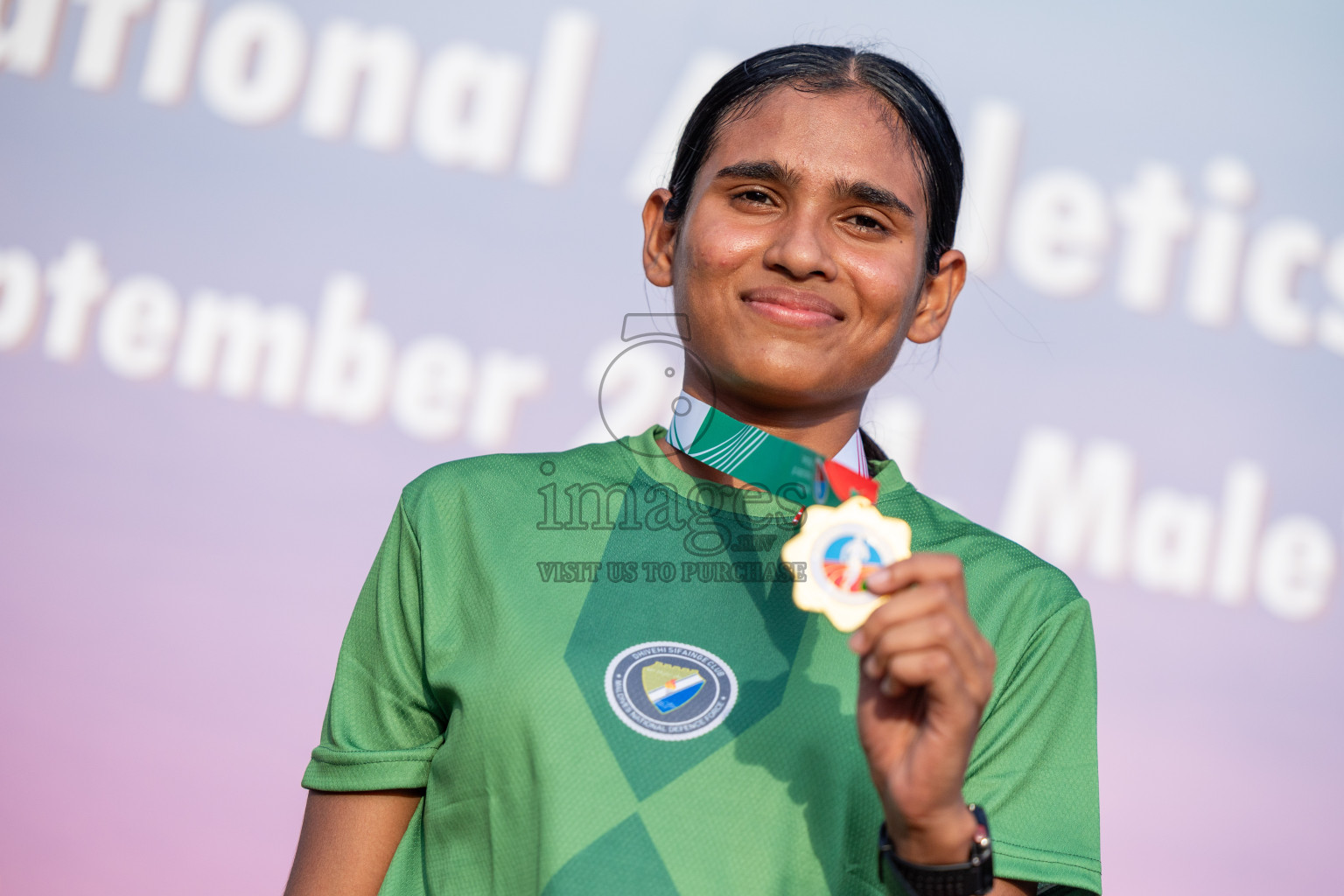 Day 2 of 33rd National Athletics Championship was held in Ekuveni Track at Male', Maldives on Friday, 6th September 2024.
Photos: Ismail Thoriq  / images.mv