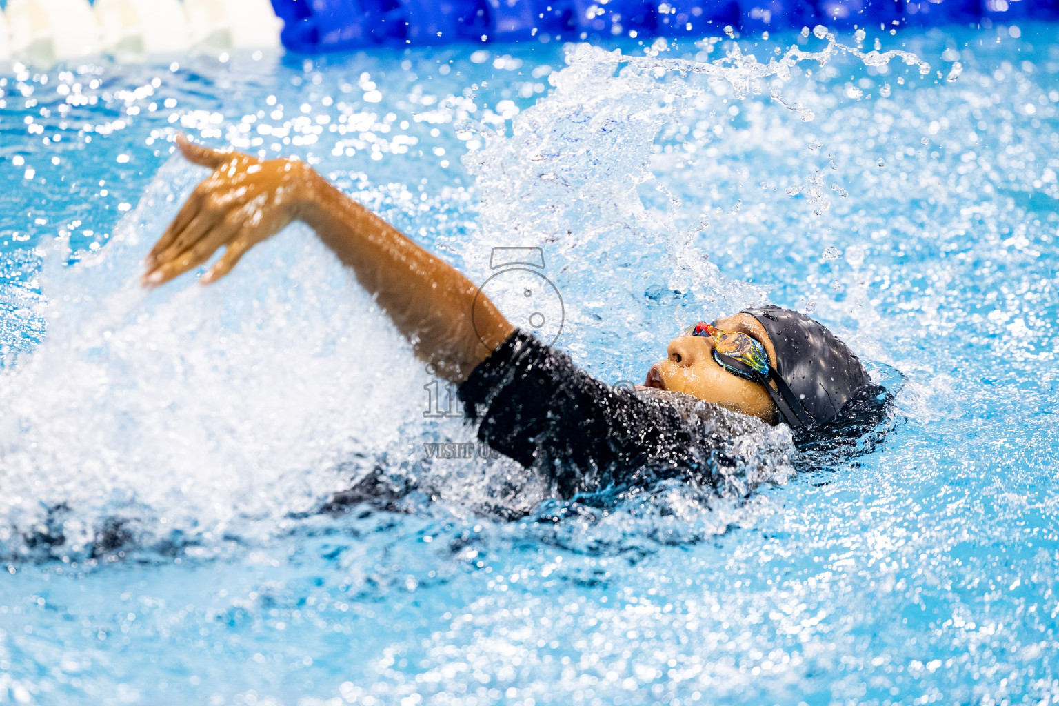 Day 5 of BML 21st Interschool Swimming Competition 2025 was held in Hulhumale' Swimming Pool, Hulhumale', Maldives on Wednesday, 15th October 2025. 
Photos: Hassan Simah / images.mv