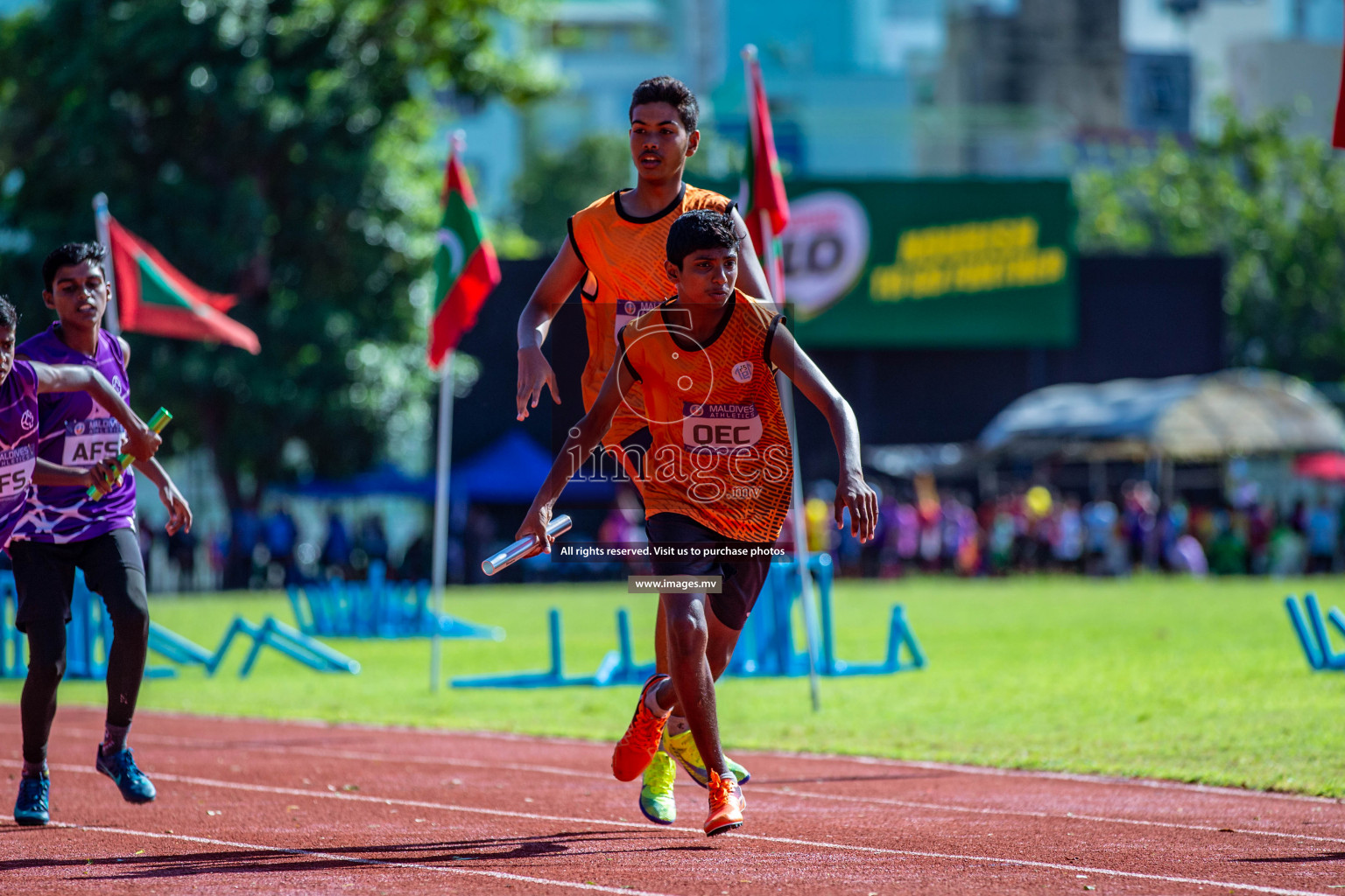 Day 5 of Inter-School Athletics Championship held in Male', Maldives on 27th May 2022. Photos by: Nausham Waheed / images.mv