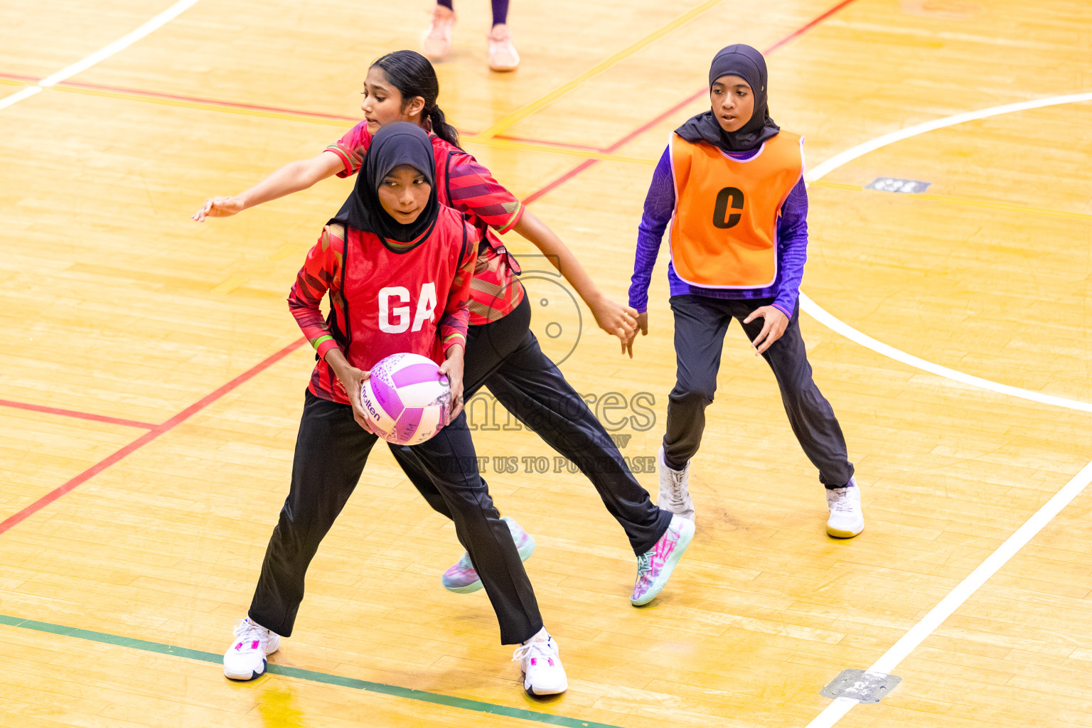 Day 15 of 26th Inter-School Netball Tournament 2025 was held in Social Center Indoor Hall on Wednesday, 5th November 2025. Photos: Mohamed Mahfooz Moosa, Raaif Yoosuf / images.mv