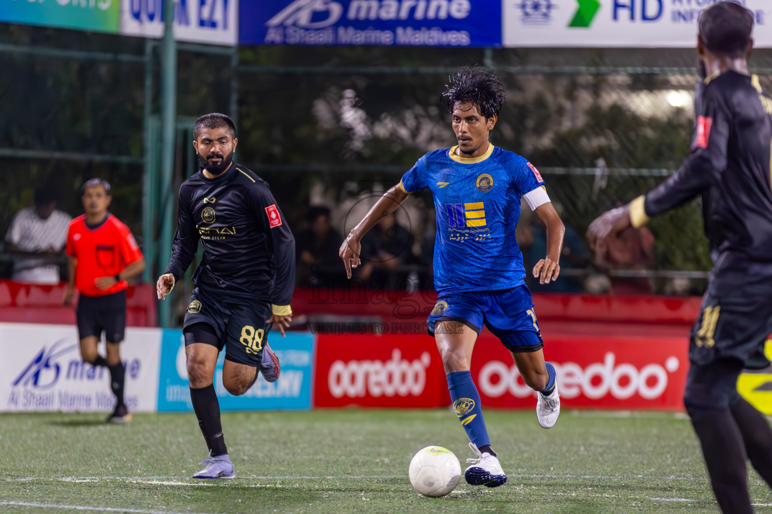 V Keyodhoo vs ADh Maamigili in Day 32 of Golden Futsal Challenge 2024, held on Saturday, 17th February 2024 in Hulhumale', Maldives 
Photos: Ismail Thoriq / images.mv