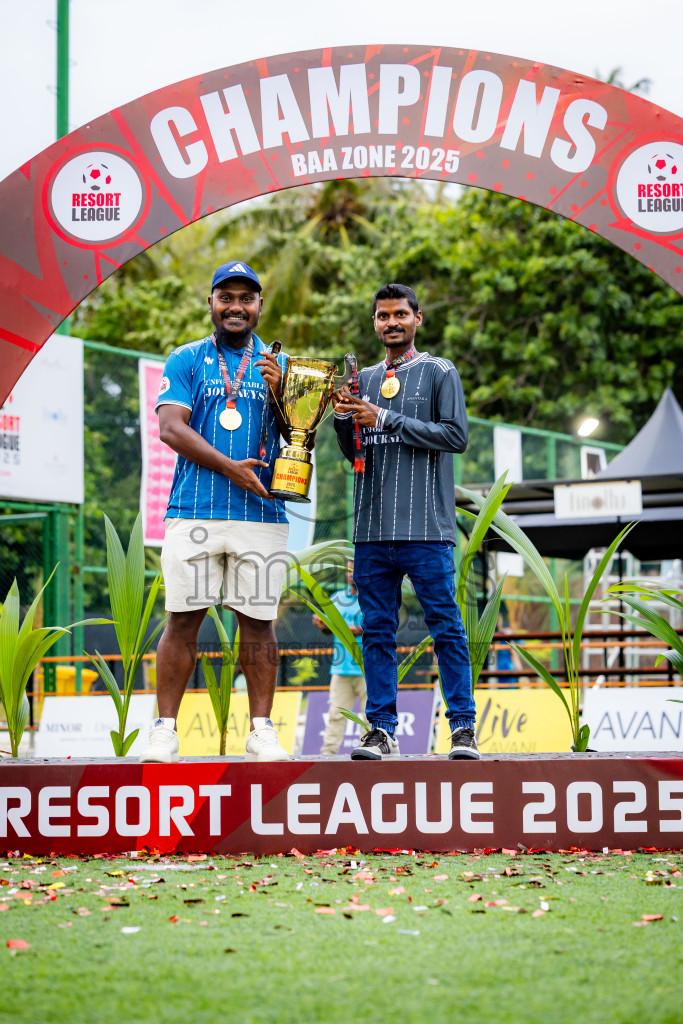 Anantara vs Finolhu in Final of Resort League 2025 (Baa Zone) was held on Friday, 18th July 2025 in Avani+ Fares Maldives Resort, Baa Atoll, Maldives. Photos: Nausham Waheed  / images.mv
