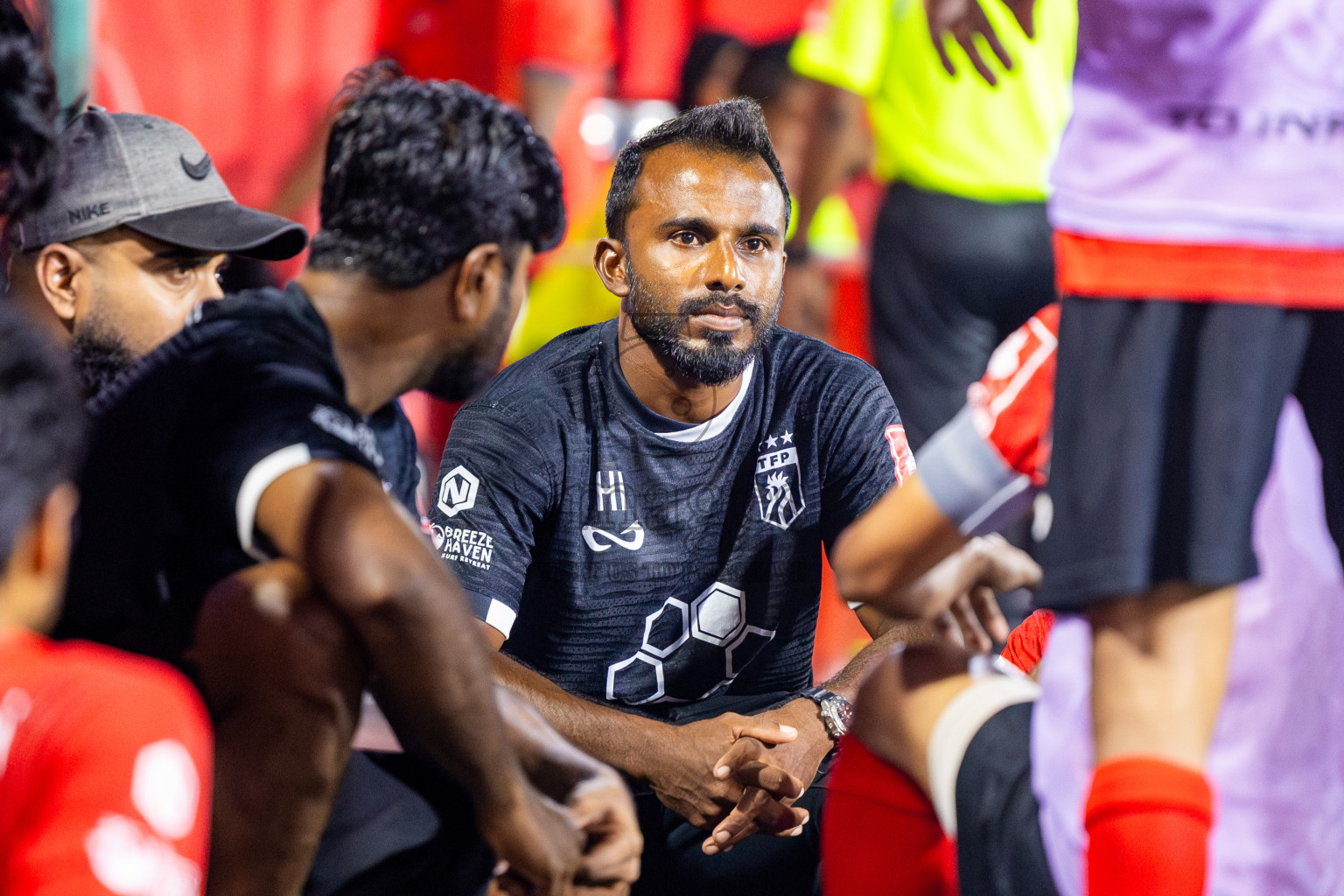 Th Omadhoo vs Th Thimarafushi in Day 18 of Golden Futsal Challenge 2025 was held on Wednesday, 22nd January 2025, in Hulhumale', Maldives. Photos: Nausham Waheed / images.mv