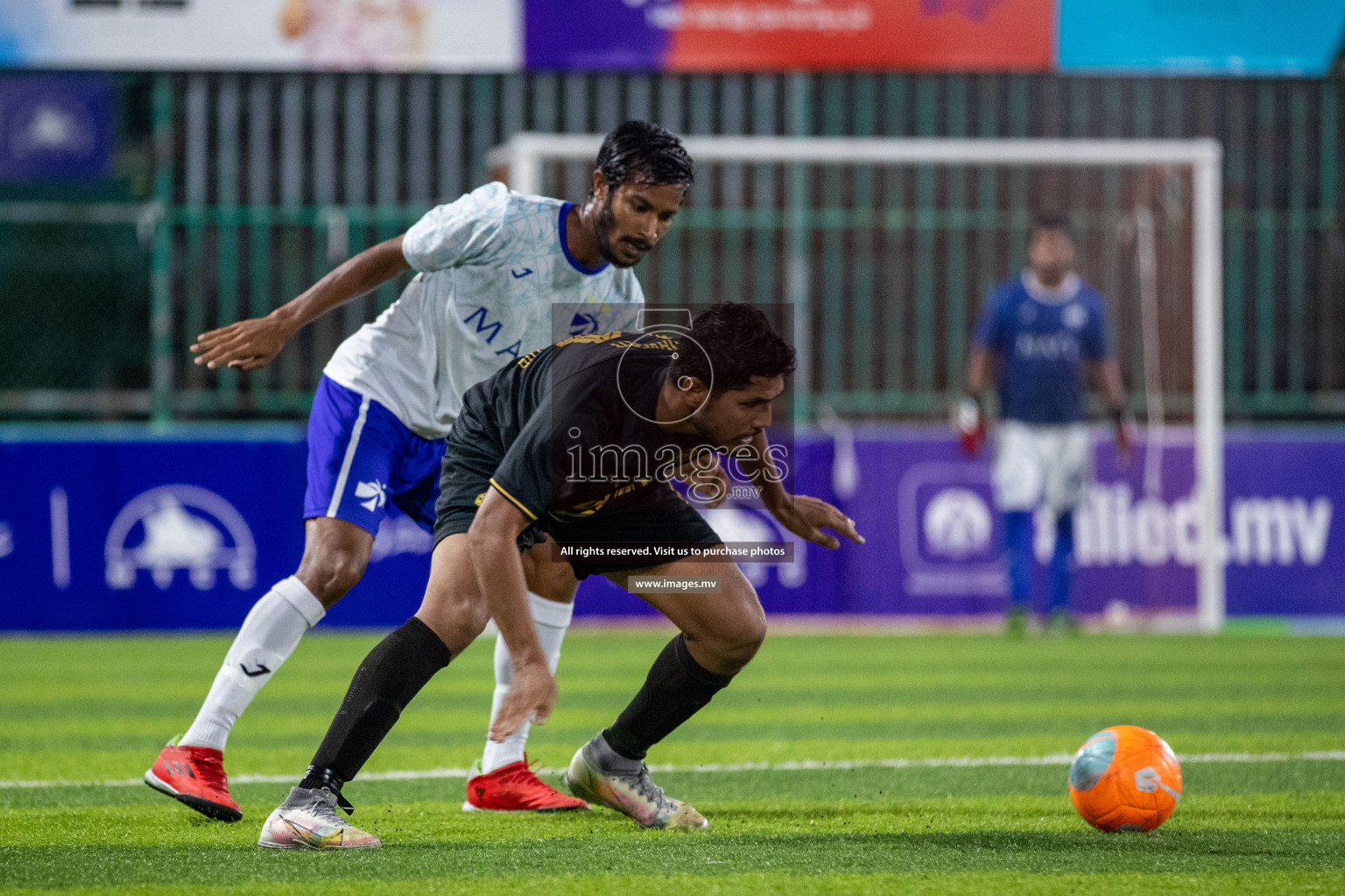 Prison Club vs MACL in the Quarter Finals of Club Maldives 2021 held at Hulhumale;, on 12th December 2021 Photos: Ismail Thoriq / images.mv