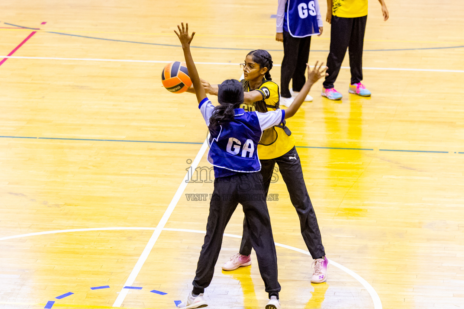 Day 10 of 25th Inter-School Netball Tournament was held in Social Center at Male', Maldives on Tuesday, 20th August 2024. Photos: Nausham Waheed / images.mv