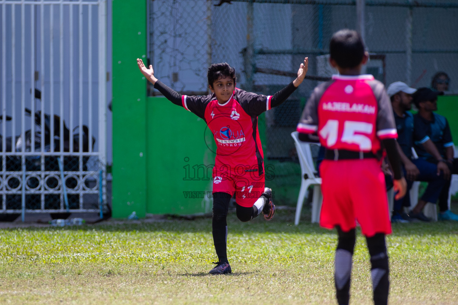 Day 3 of MILO Academy Championship 2024 - U12 was held at Henveiru Grounds in Male', Maldives on Saturday, 6th July 2024. Photos: Mohamed Mahfooz Moosa / images.mv