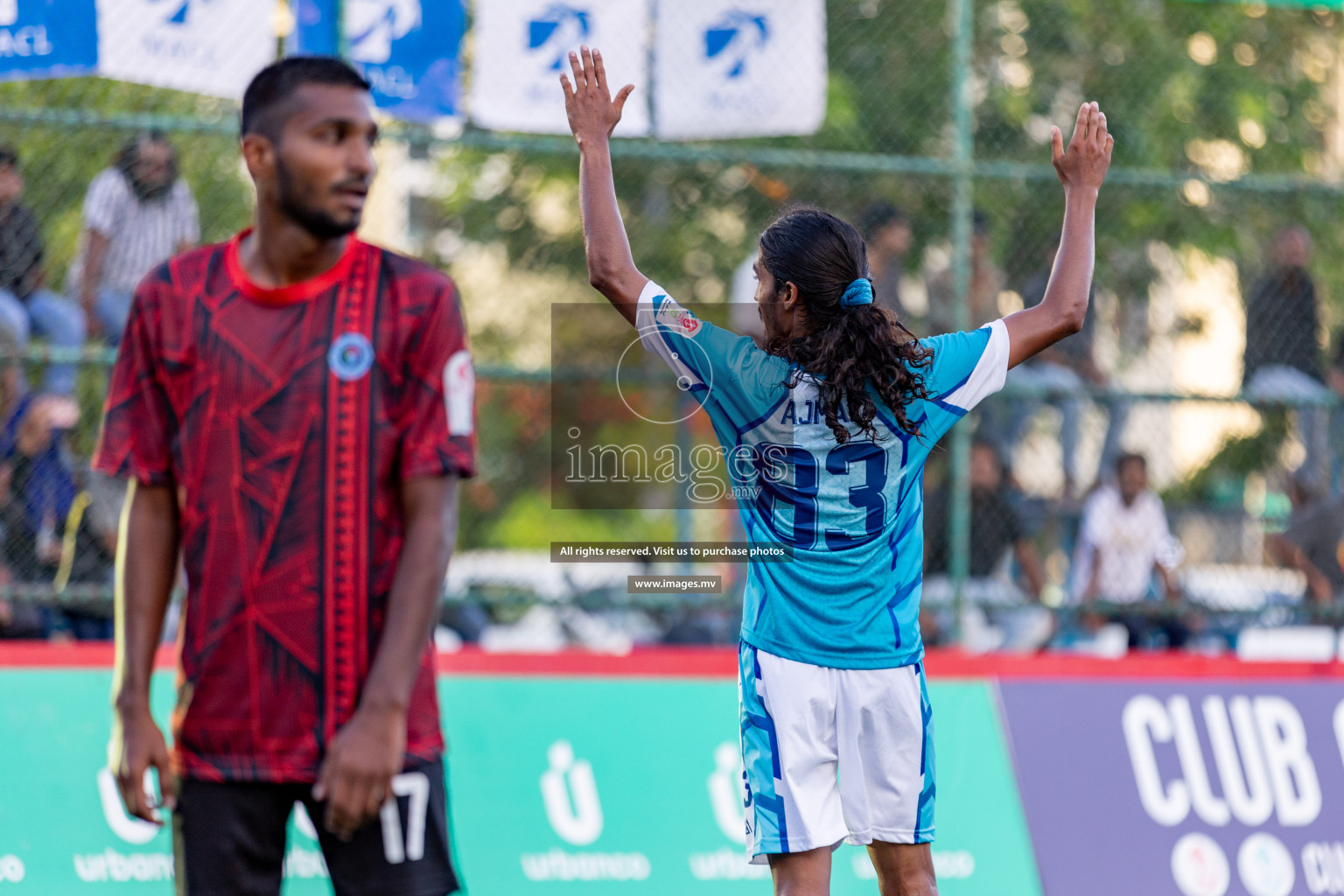 MACL vs Police Club in Club Maldives Cup 2023 held in Hulhumale, Maldives, on Saturday, 22nd July 2023. Photos: Hassan Simah / images.mv