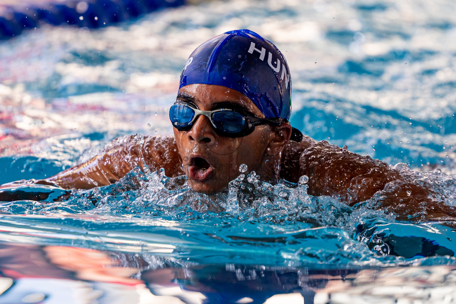 Day 1 of National Swimming Championship 2024 held in Hulhumale', Maldives on Friday, 13th December 2024. Photos: Nausham Waheed / images.mv