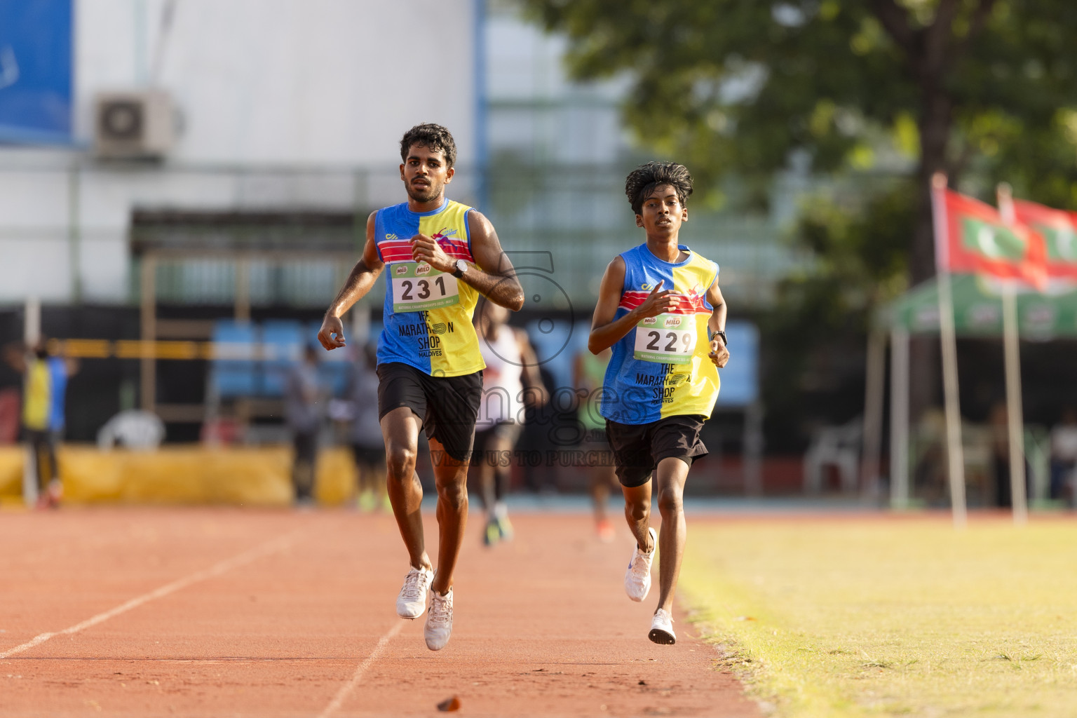 Day 1 of National Athletics Championship 2025 was held at Ekuveni Running Ground in Male', Maldives on Thursday, 14th August 2025. Photos: Hasni / images.mv