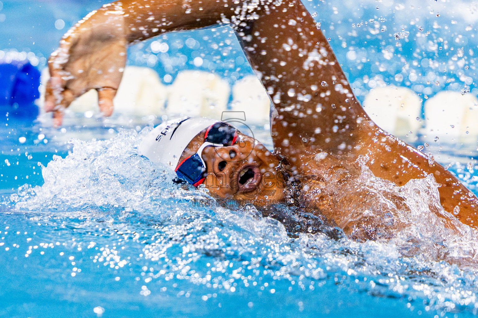 Day 3 of National Swimming Competition 2024 held in Hulhumale', Maldives on Sunday, 15th December 2024. Photos: Nausham Waheed/ images.mv