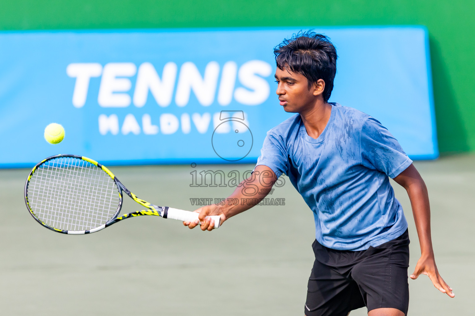 Day 4 of ATF Maldives Junior Open Tennis was held in Male' Tennis Court, Male', Maldives on Thursday, 12th December 2024. Photos: Nausham Waheed/ images.mv