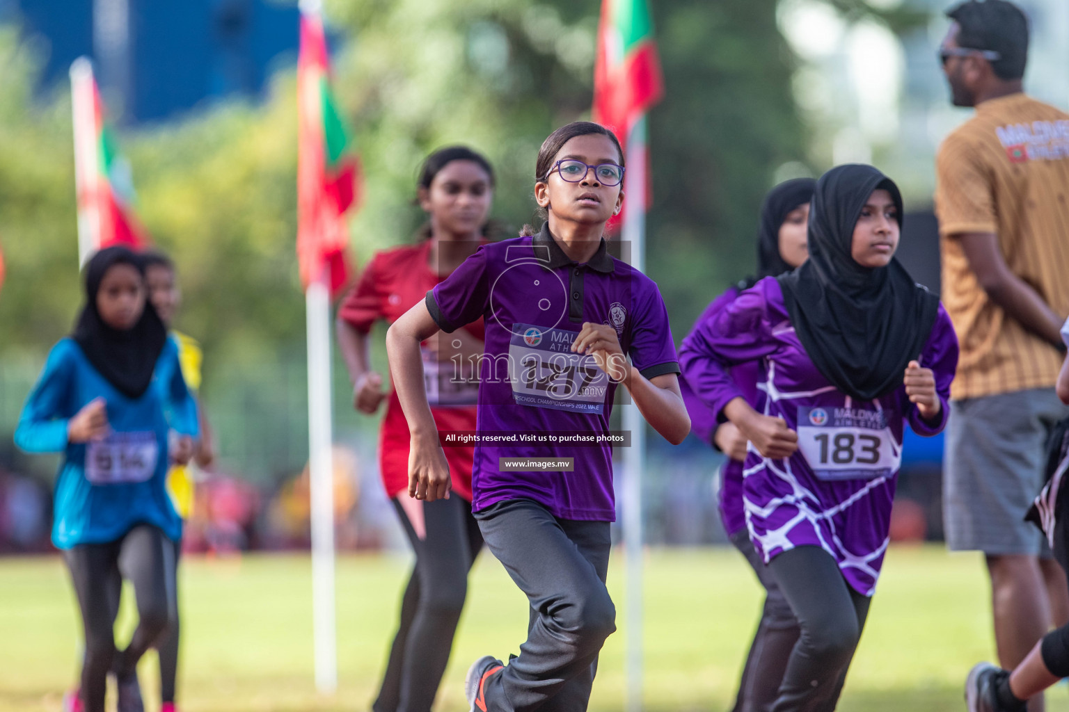 Day 1 of Inter-School Athletics Championship held in Male', Maldives on 22nd May 2022. Photos by: Nausham Waheed / images.mv