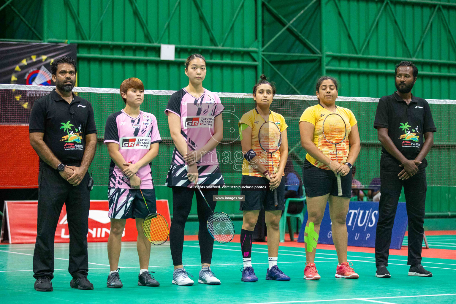 Finals of Li-Ning Maldives International Challenge 2023, was is held in Ekuveni Indoor Court, Male', Maldives on Saturday, 10th June 2023. Photos: Ismail Thoriq / images.mv