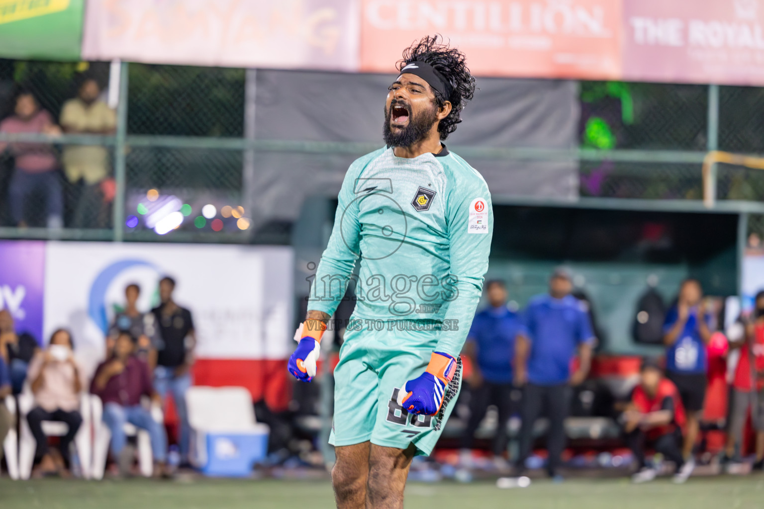 RRC vs MPL in Semi Finals of Club Maldives Cup 2024 held in Rehendi Futsal Ground, Hulhumale', Maldives on Monday, 14th October 2024. Photos: Ismail Thoriq / images.mv