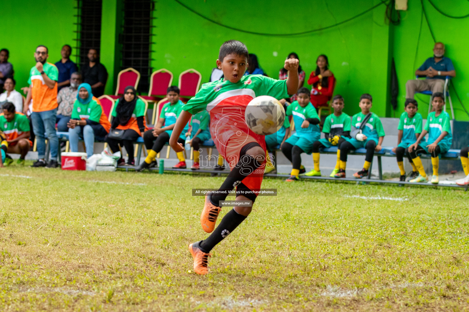 Day 4 of Milo Kids Football Fiesta 2022 was held in Male', Maldives on 22nd October 2022. Photos:Hassan Simah / images.mv