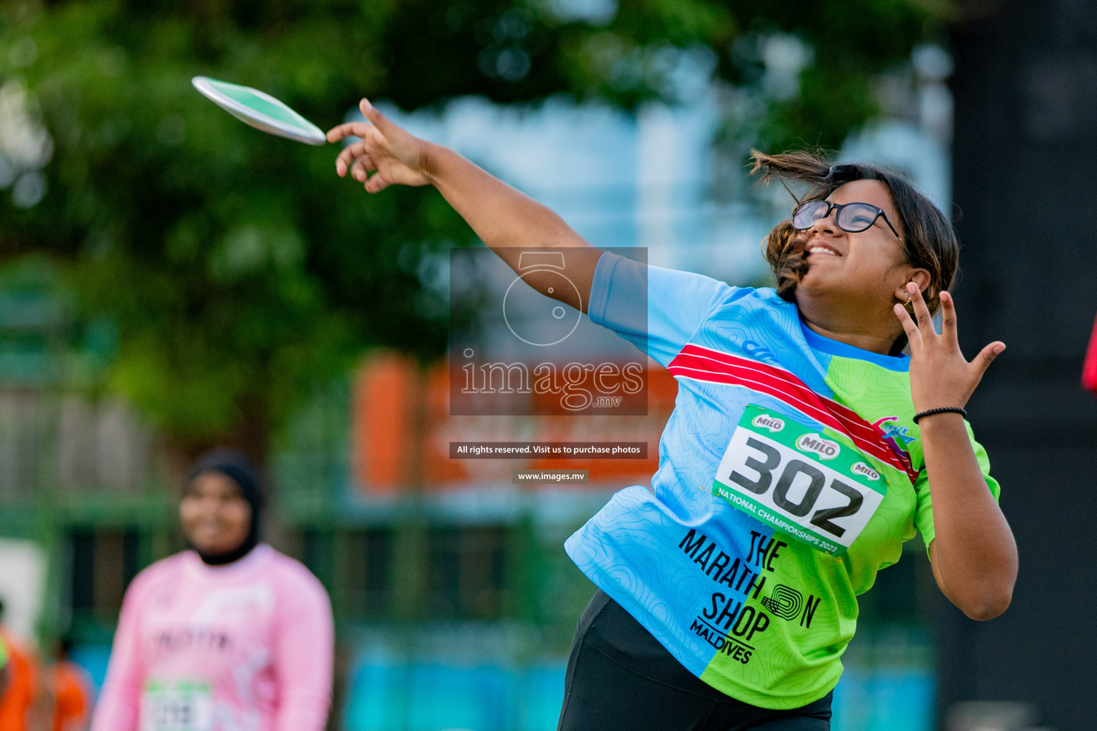 Day 2 of National Athletics Championship 2023 was held in Ekuveni Track at Male', Maldives on Friday, 24th November 2023. Photos: Hassan Simah / images.mv