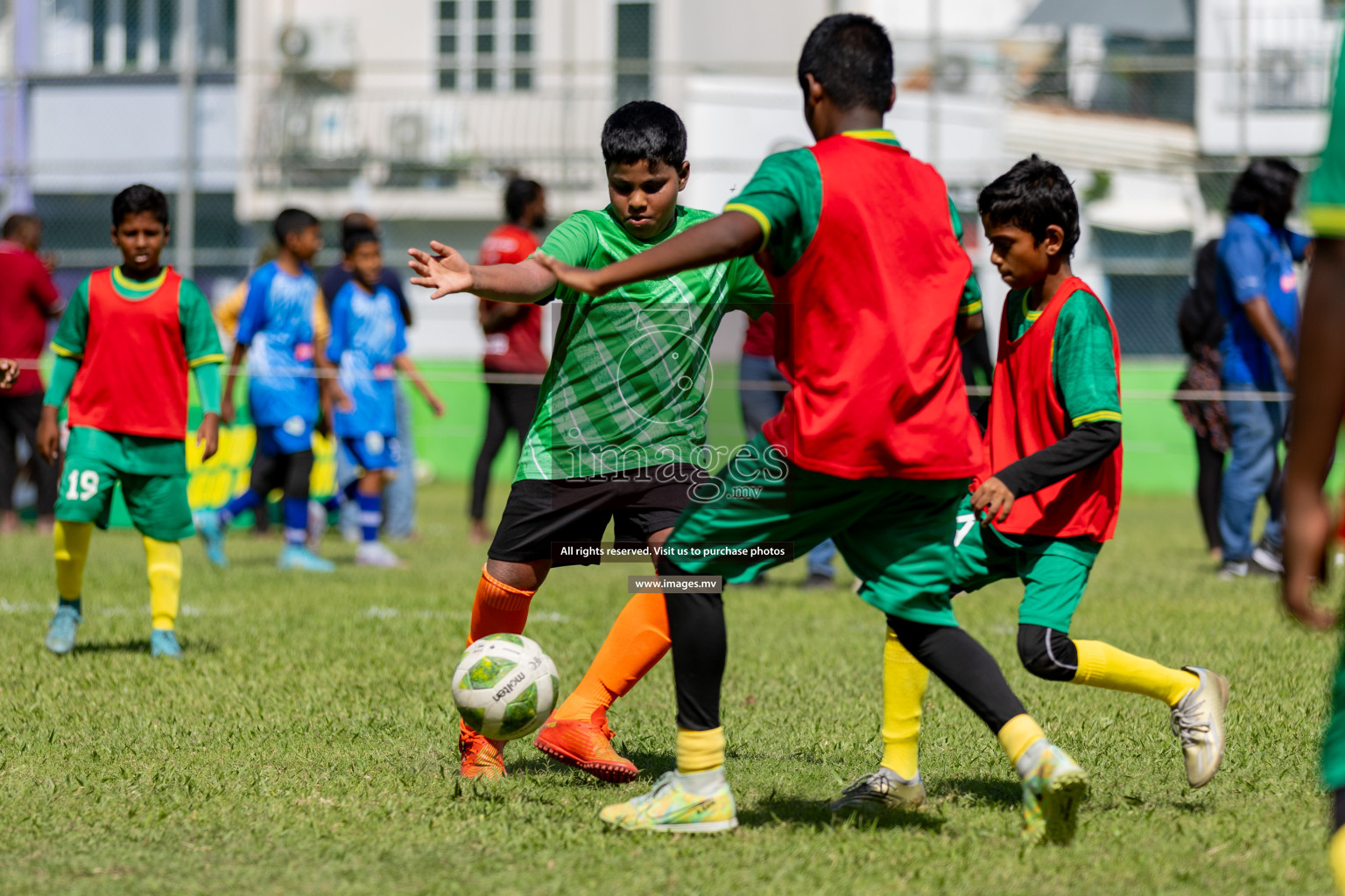 Day 1 of MILO Academy Championship 2023 (U12) was held in Henveiru Football Grounds, Male', Maldives, on Friday, 18th August 2023.