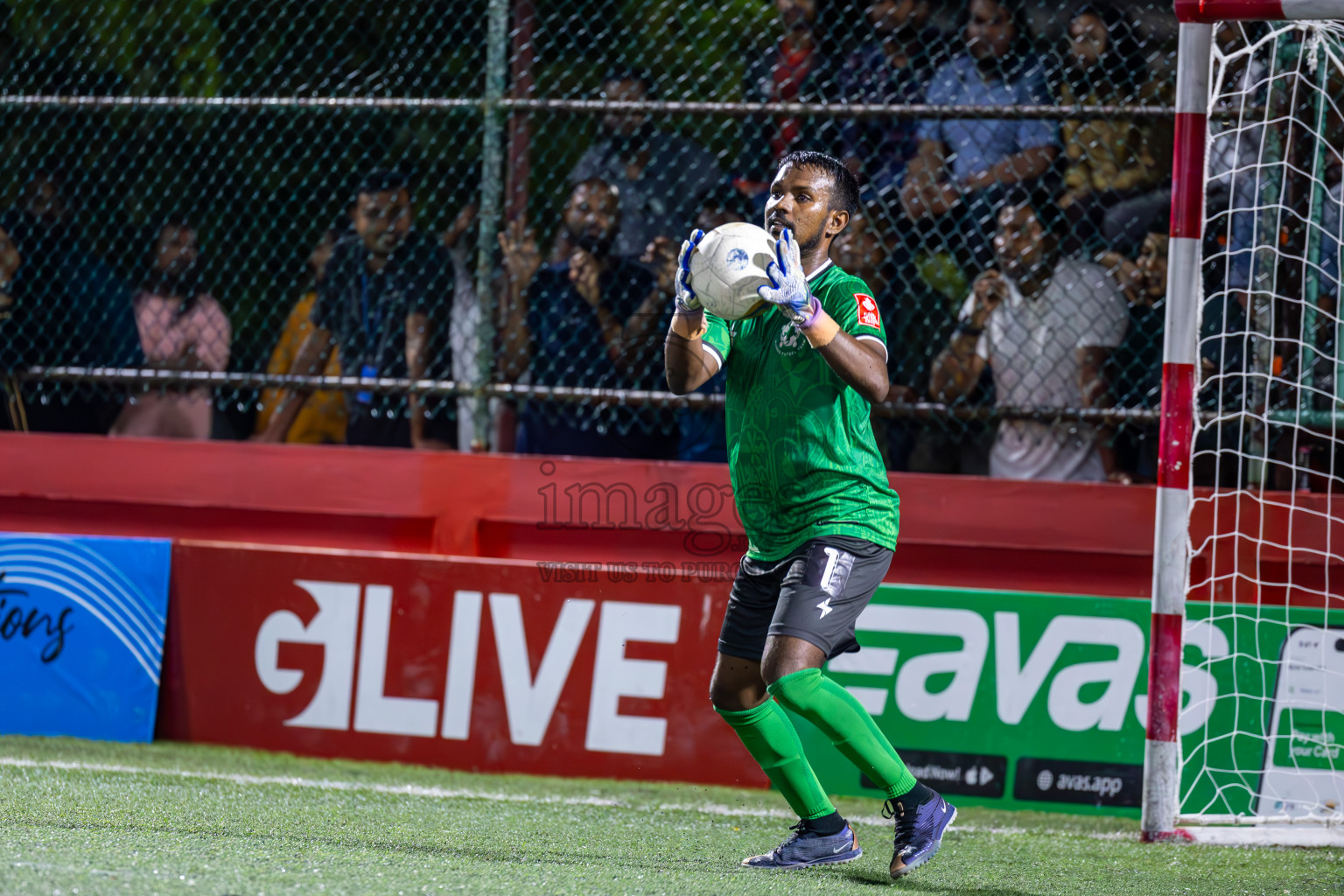 L Gan vs L Mundoo in Atoll Round Final on Day 22 of Golden Futsal Challenge 2025 was held on Sunday , 26th January 2025, in Hulhumale', Maldives.
Photos: Ismail Thoriq / images.mv