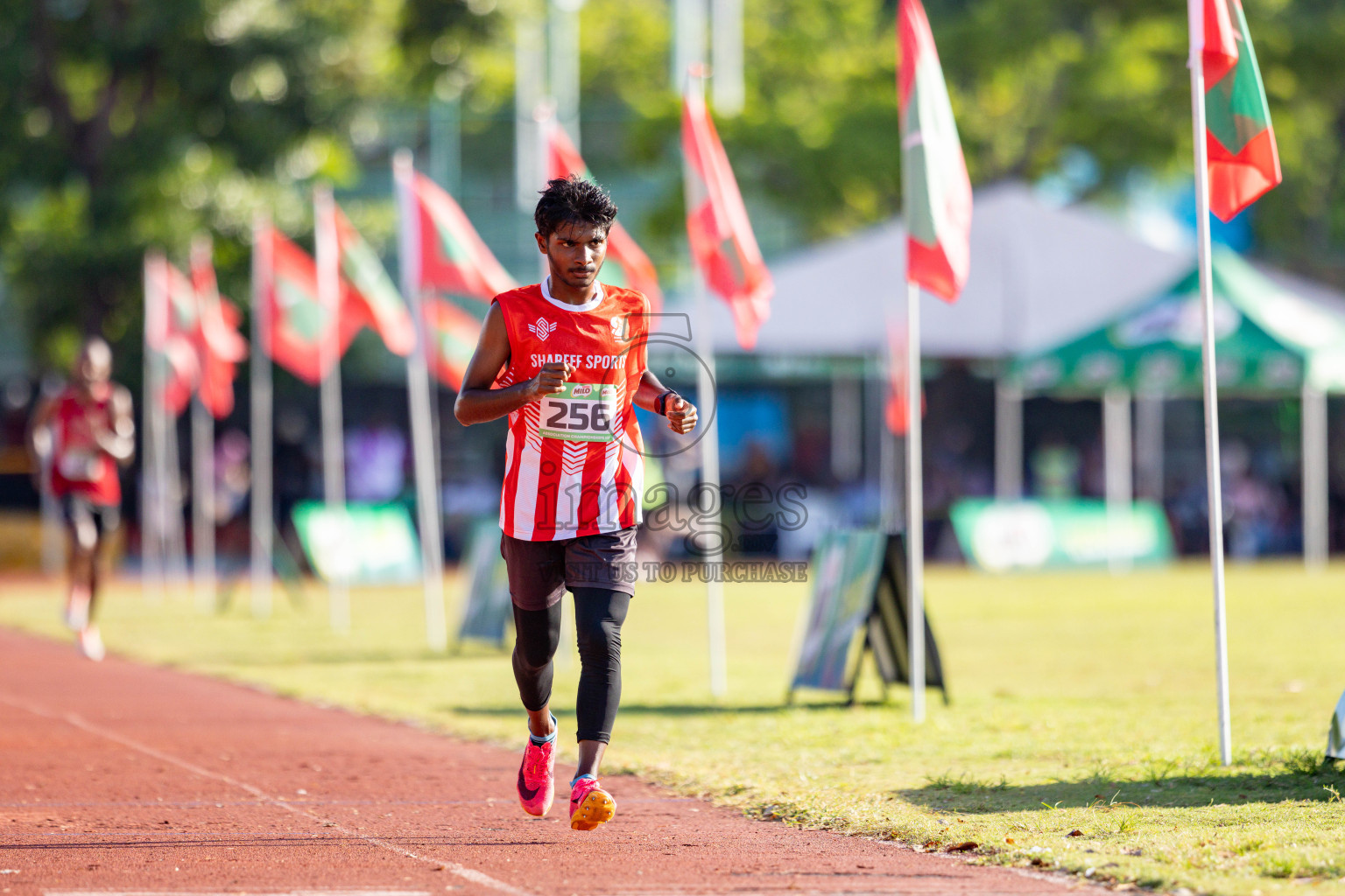 Day 2 of 12th Milo Association Championships was held in Ekuveni Track at Male', Maldives on Friday, 25th April 2025. 
Photos: Hassan Simah / images.mv