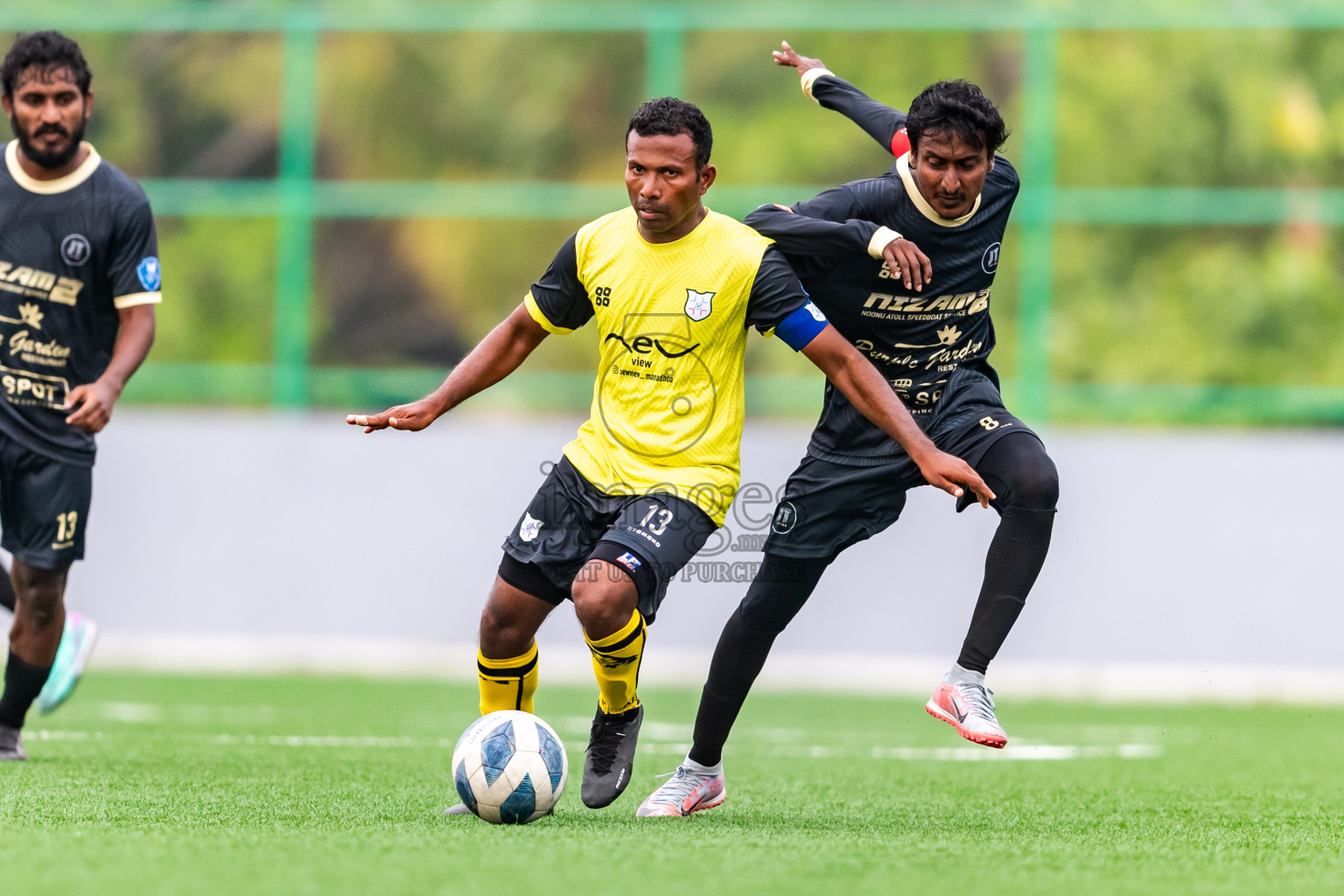 JT Sports vs Kanmathi Juniors from Final of Manadhoo Council Cup 2024 in N Manadhoo Maldives on Tuesday, 27th February 2023. Photos: Nausham Waheed / images.mv