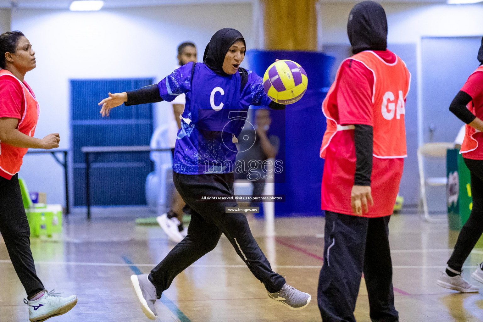 Milo National Netball Tournament 30th November 2021 at Social Center Indoor Court, Male, Maldives. Photos: Shuu & Nausham/ Images Mv