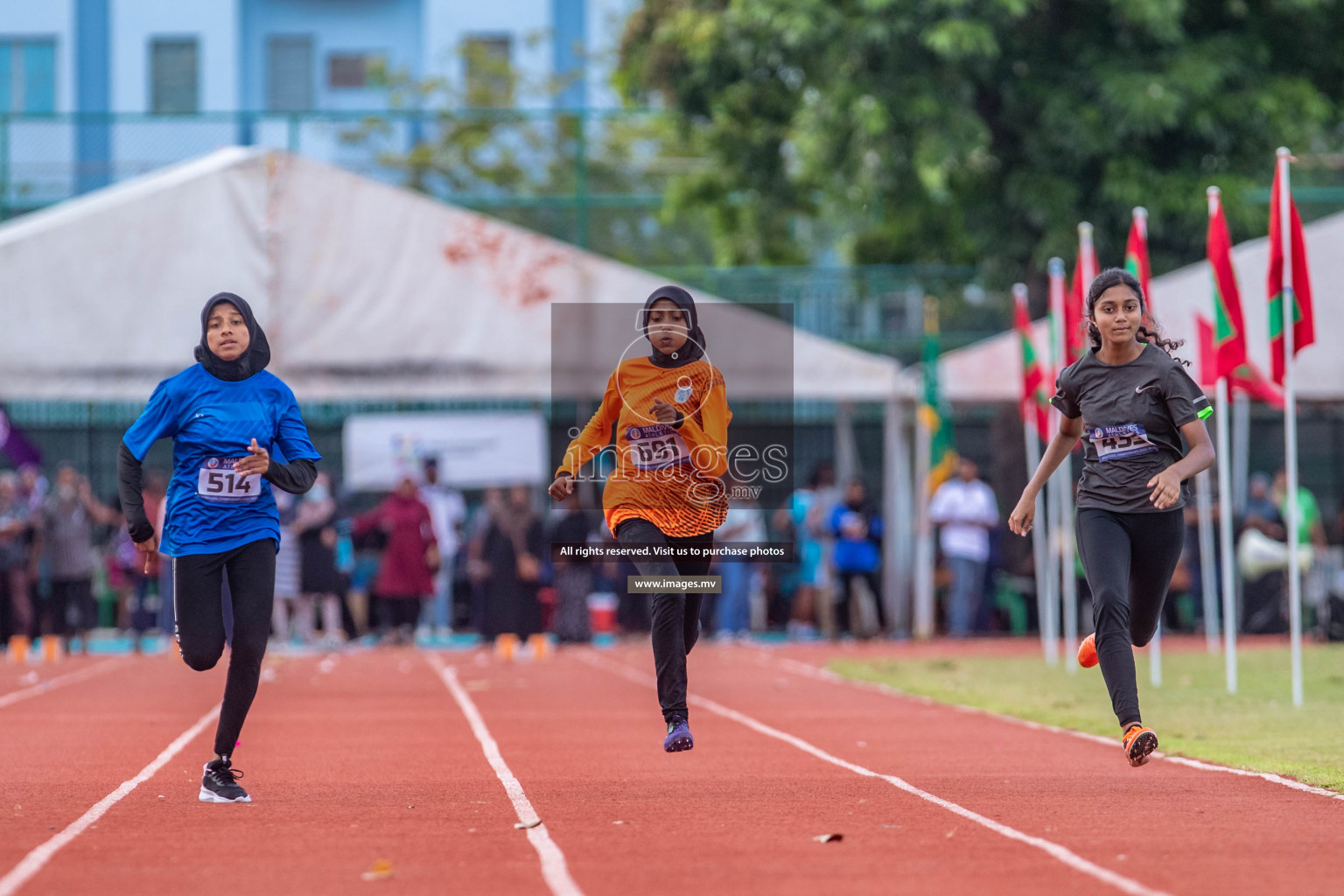 Day 1 of Inter-School Athletics Championship held in Male', Maldives on 22nd May 2022. Photos by: Nausham Waheed / images.mv