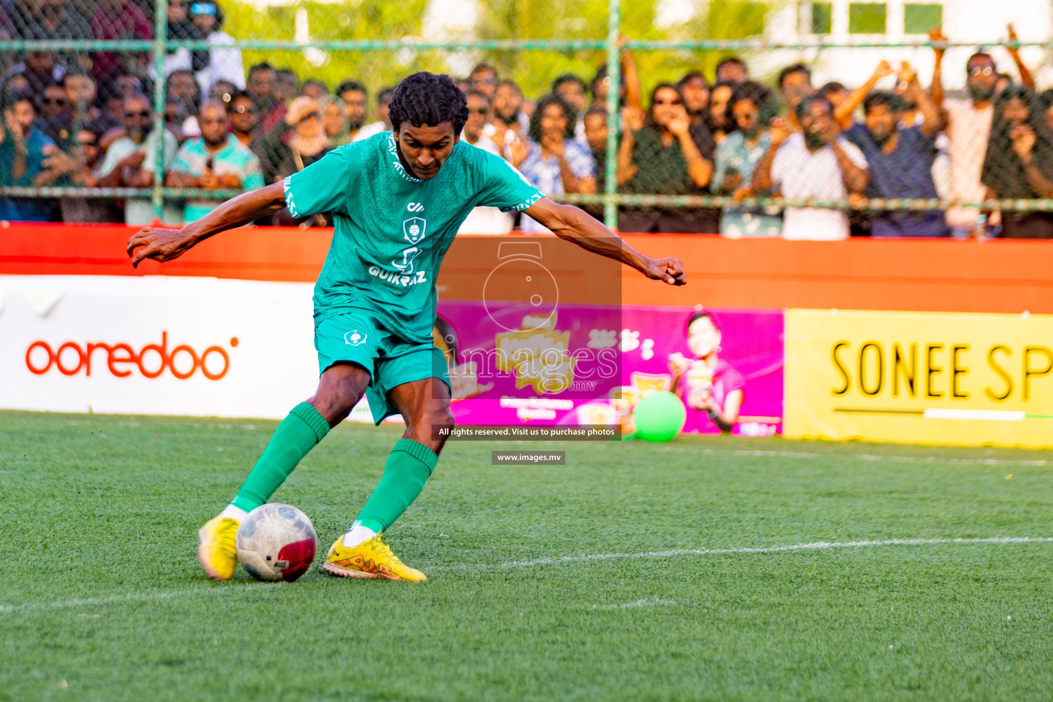 Matchday 21 of Golden Futsal Challenge 2023 on 25 February 2023 in Hulhumale, Male, Maldives