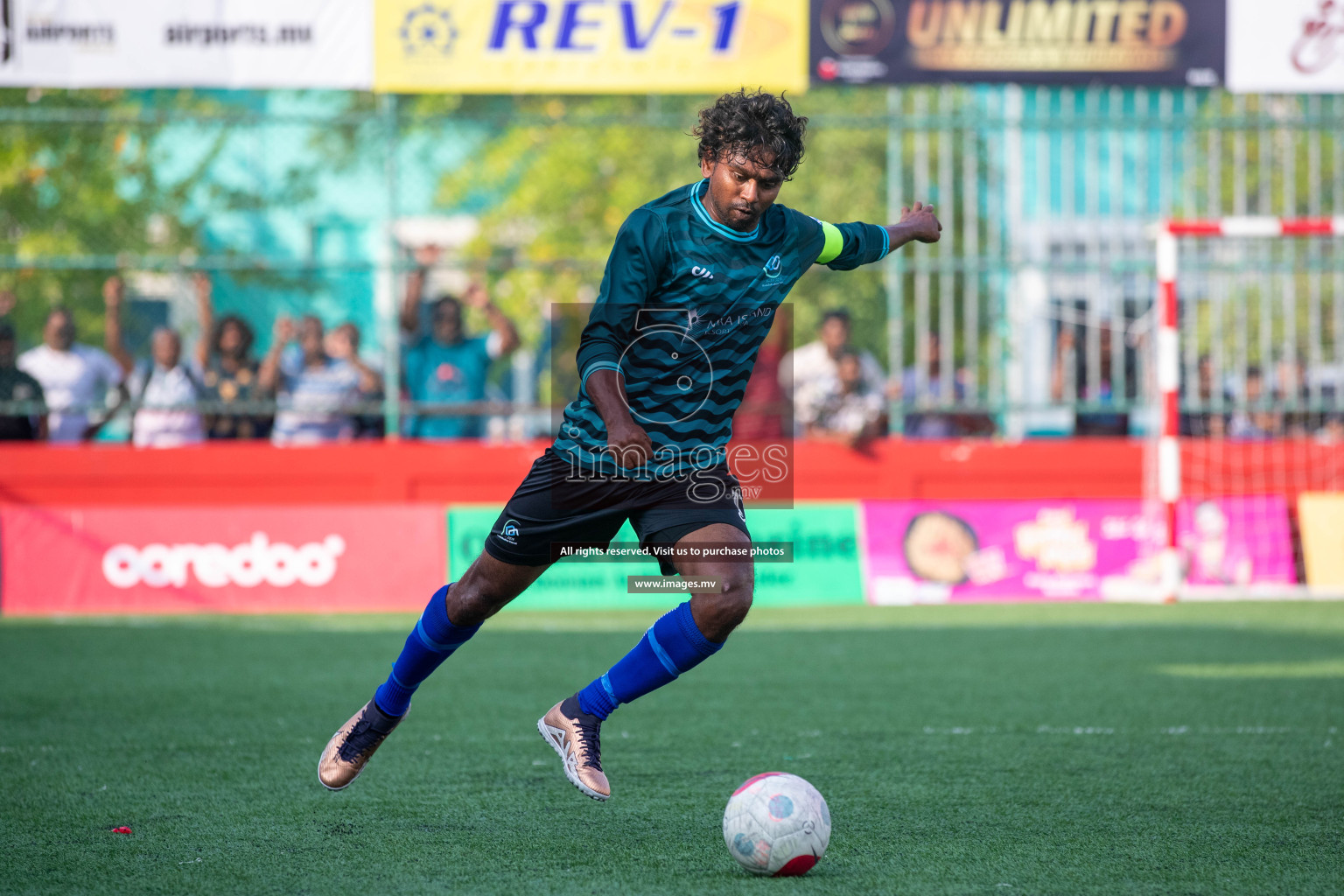 AA. Bodufulhudho vs AA. Mathiveri in Day 7 of Golden Futsal Challenge 2023 on 11 February 2023 in Hulhumale, Male, Maldives