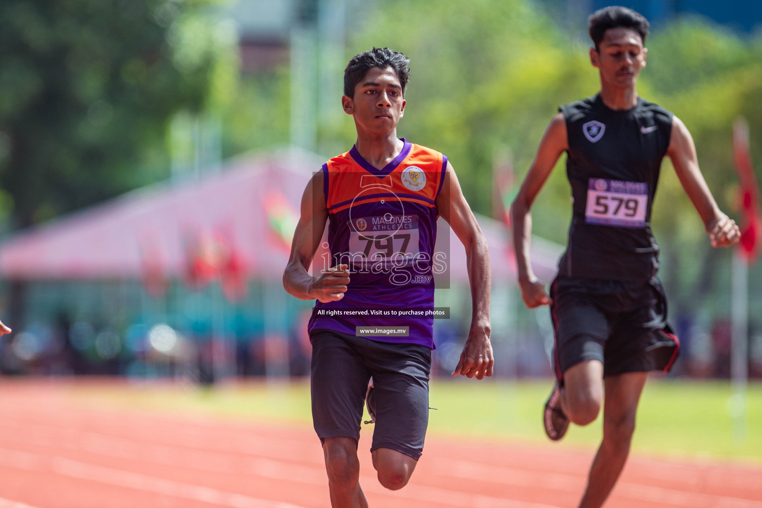 Day 1 of Inter-School Athletics Championship held in Male', Maldives on 22nd May 2022. Photos by: Maanish / images.mv