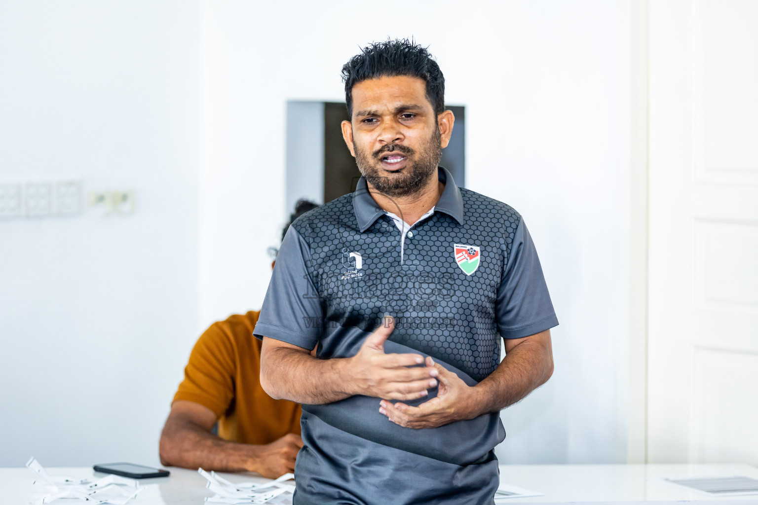 Draw Ceremony of FAM Youth Championship held in Male, Maldives, on Monday, 3rd June 2024 Photos: Nausham Waheed / images.mv