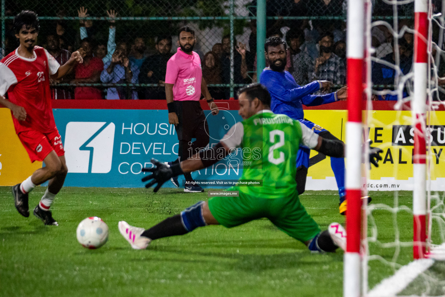 Customs RC vs Club Aasandha in Club Maldives Cup 2022 was held in Hulhumale', Maldives on Saturday, 15th October 2022. Photos: Hassan Simah/ images.mv