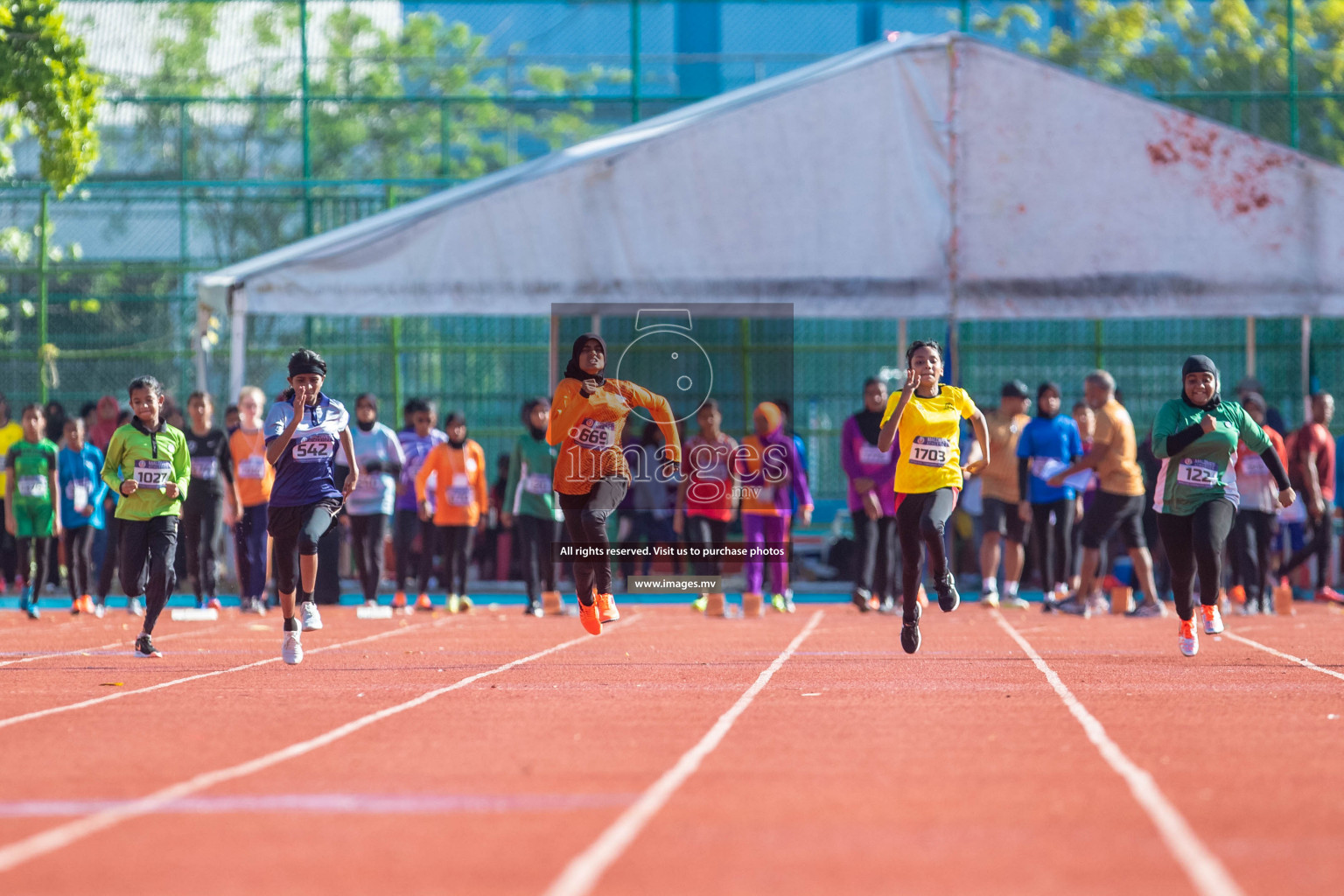 Day 1 of Inter-School Athletics Championship held in Male', Maldives on 22nd May 2022. Photos by: Maanish / images.mv