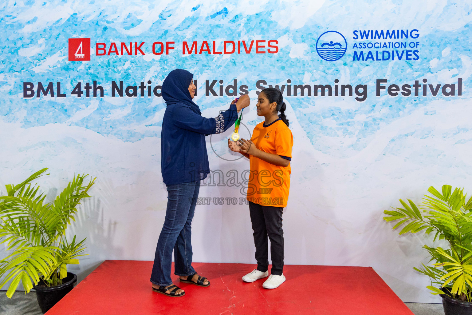 Closing Ceremony of 4th National Kids Swimming Festival 2023 on 9th December 2023, held in Hulhumale', Maldives Photos: Nausham Waheed / Images.mv