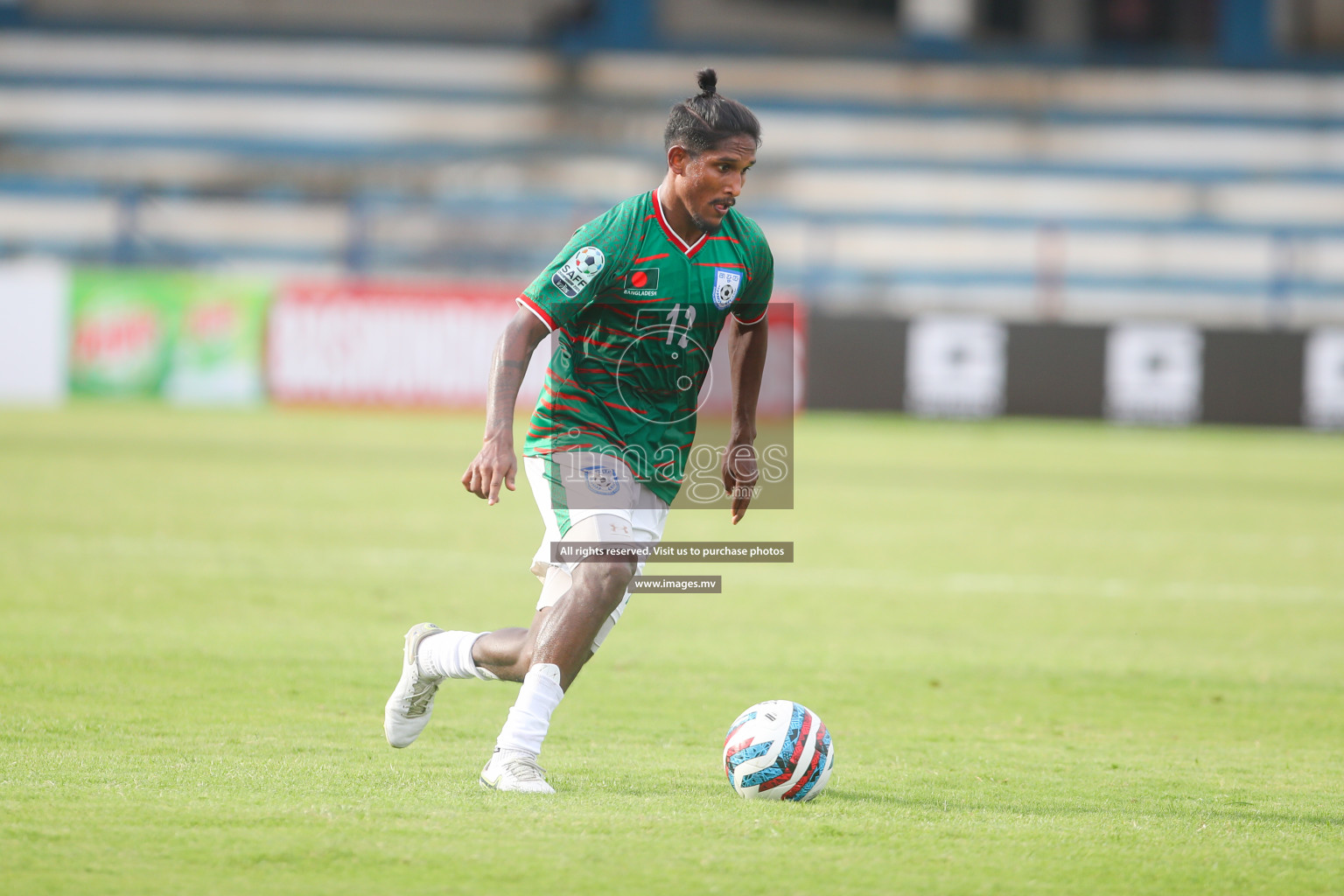 Bangladesh vs Maldives in SAFF Championship 2023 held in Sree Kanteerava Stadium, Bengaluru, India, on Saturday, 25th June 2023. Photos: Nausham Waheed, Hassan Simah / images.mv