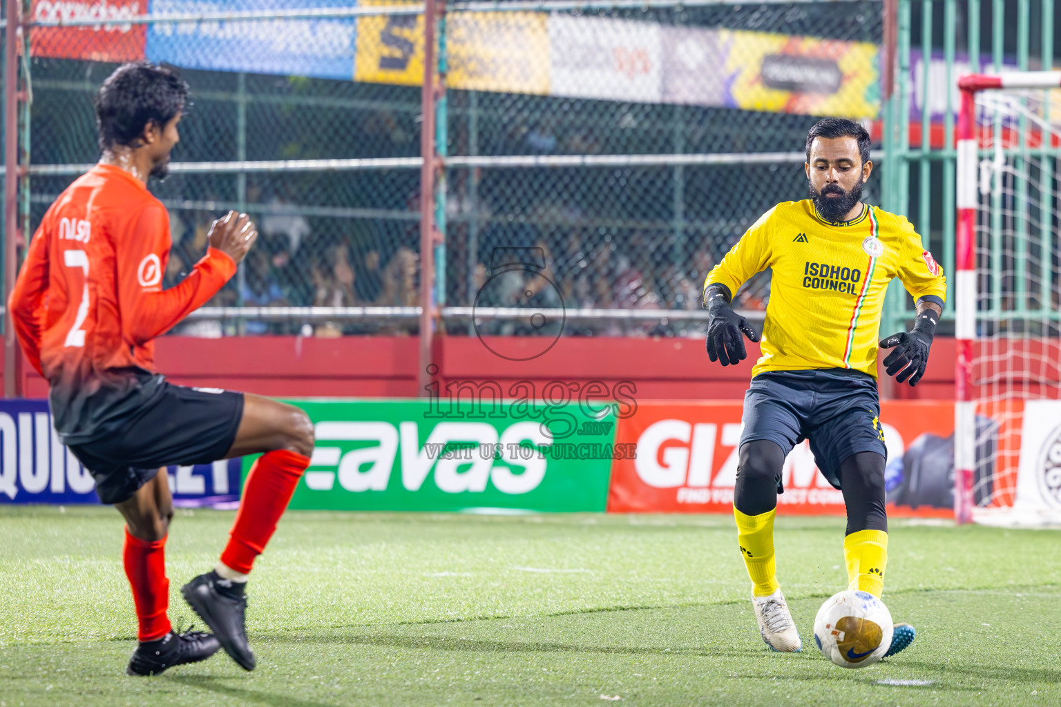 L Gan vs L Isdhoo in Laamu Atoll Finals Day 26 of Golden Futsal Challenge 2025 was held on Thursday , 30th January 2025, in Hulhumale', Maldives. Photos: Ismail Thoriq / images.mv