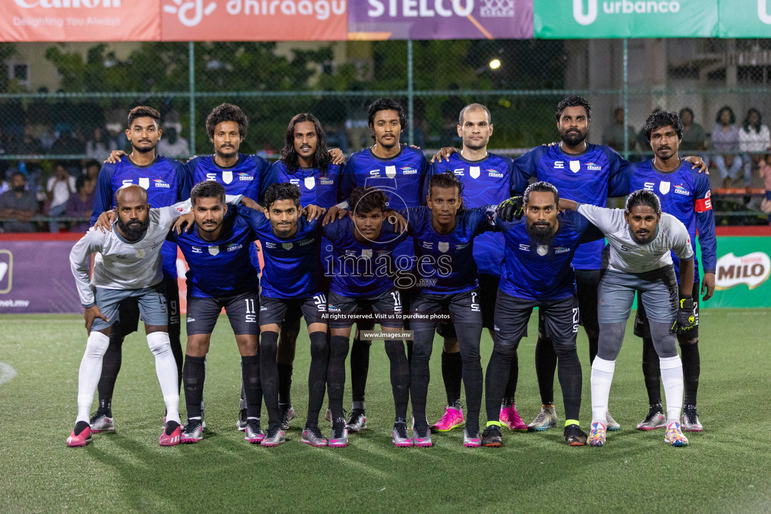 Team Fenaka vs Club AVSEC in Club Maldives Cup 2023 held in Hulhumale, Maldives, on Tuesday, 18th July 2023 Photos: Nausham Waheed / images.mv