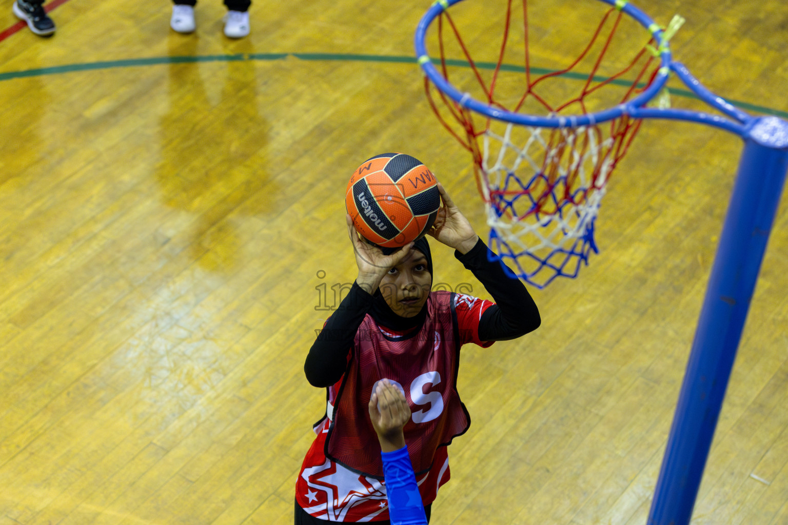 Day 2 of 25th Inter-School Netball Tournament was held in Social Center at Male', Maldives on Saturday, 10th August 2024. Photos: Nausham Waheed/ Mohamed Mahfooz Moosa / images.mv