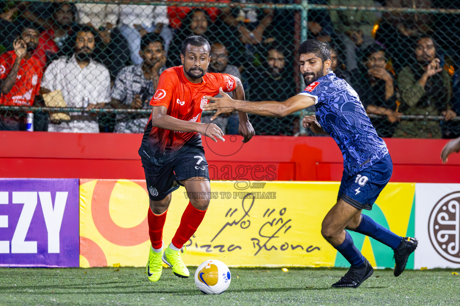 L Gan vs L Mundoo in Atoll Round Final on Day 22 of Golden Futsal Challenge 2025 was held on Sunday , 26th January 2025, in Hulhumale', Maldives.
Photos: Ismail Thoriq / images.mv