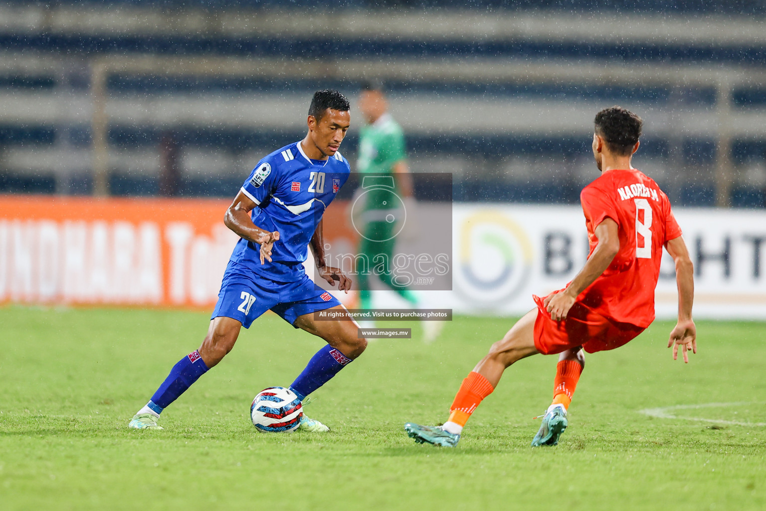 Nepal vs India in SAFF Championship 2023 held in Sree Kanteerava Stadium, Bengaluru, India, on Saturday, 24th June 2023. Photos: Nausham Waheed, Hassan Simah / images.mv