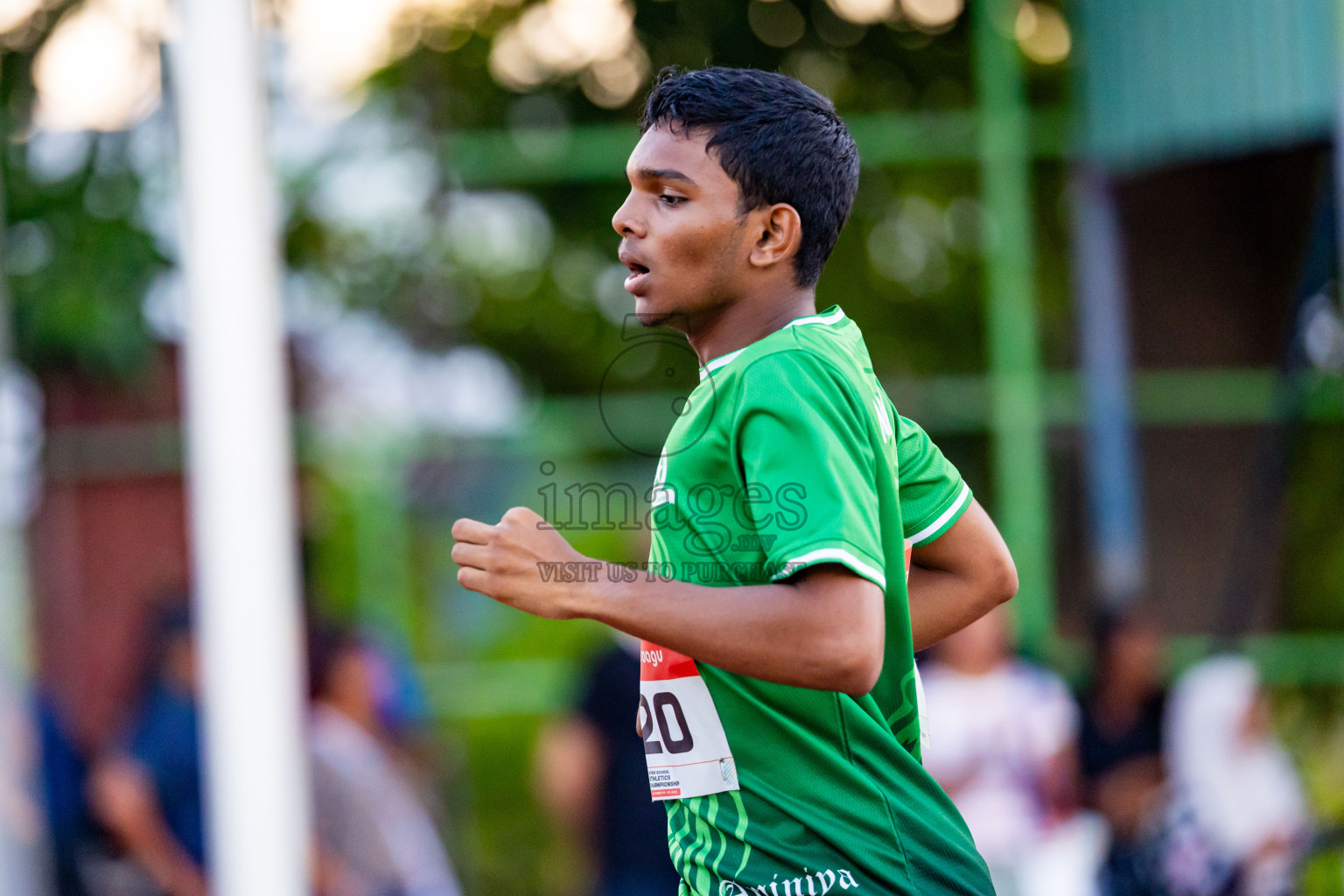 Day 4 of Inter-school Athletics Championship 2025 held in Ekuveni Synthetic Track, Male', Maldives on Thursday, 09th October 2025. Photos by: Nausham Waheed / Images.mv